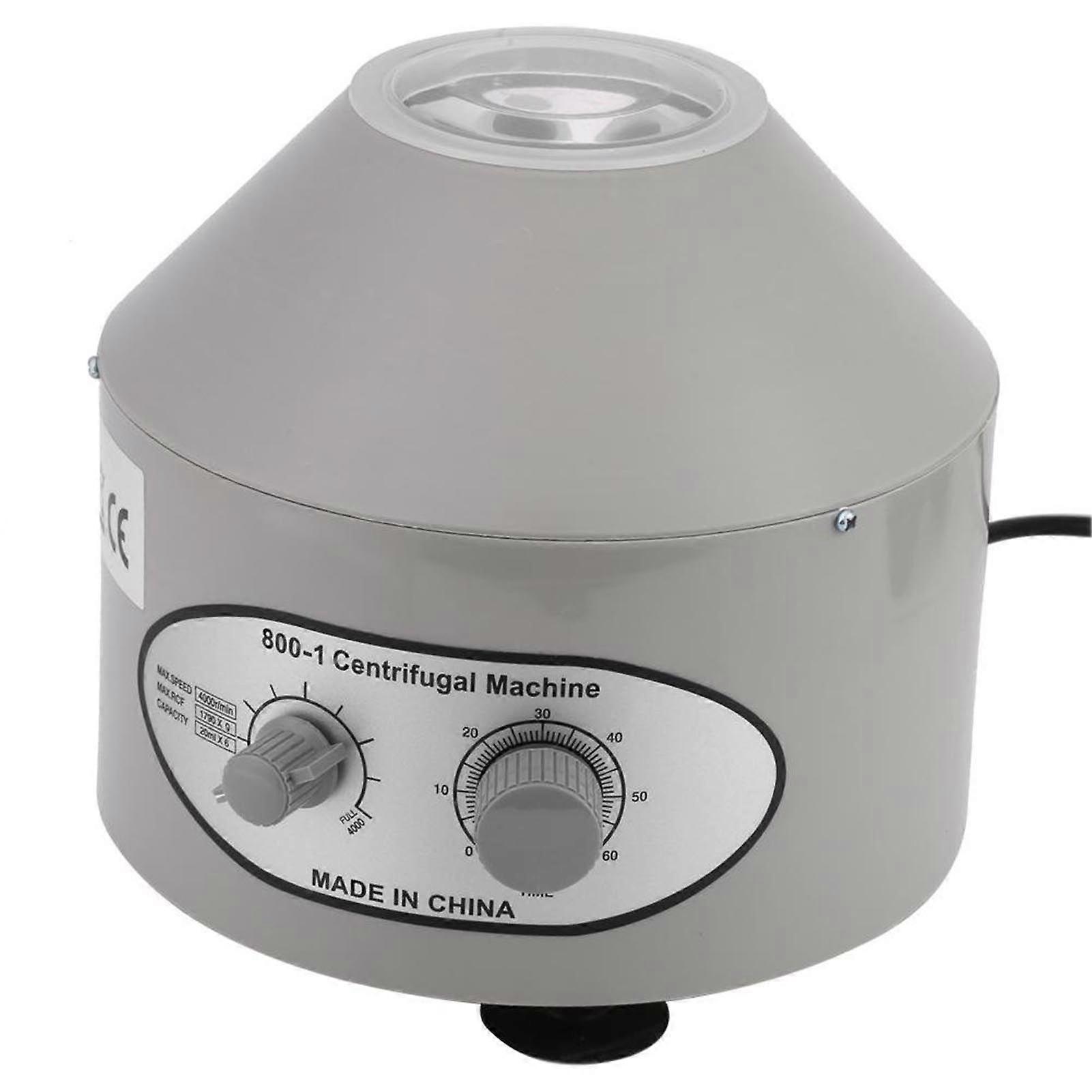 1pc Desktop Electric Lab Centrifuge Laboratory Medical Practice 4000rpm 6x20ml