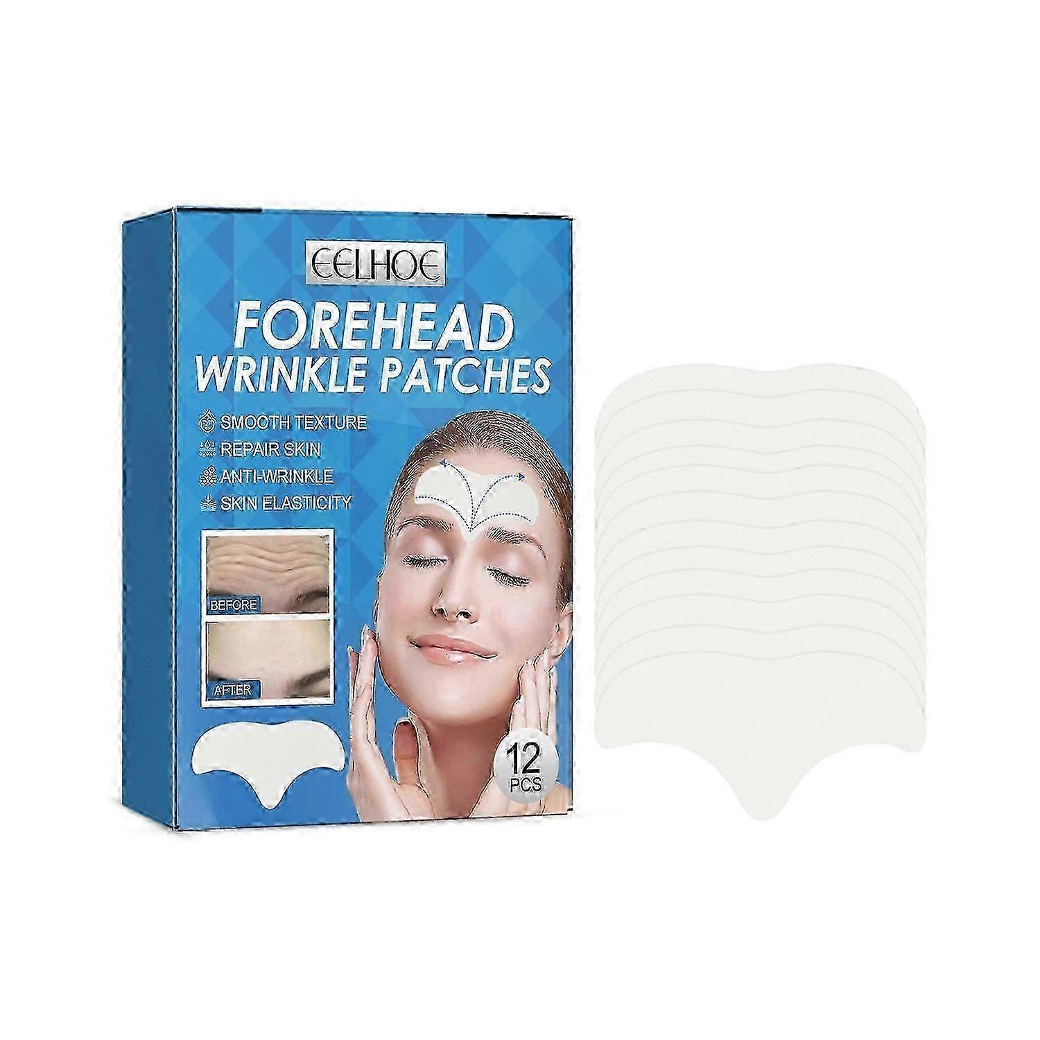 EELHOE Forehead Care Patch Reduces Raised Head Lines, Firming Skin, Hydrating And Smoothing Skin Pat