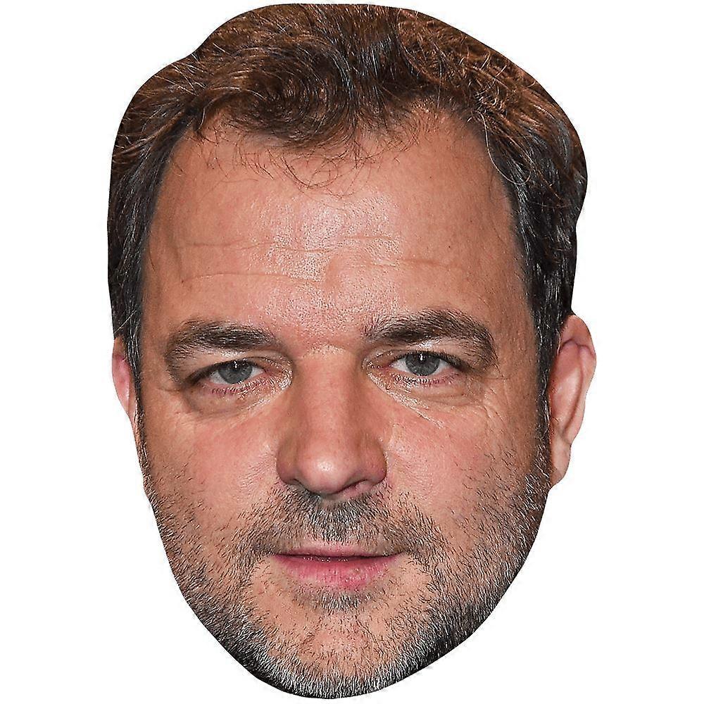 Martin Rutter (Beard) Celebrity Mask, Flat Card Face