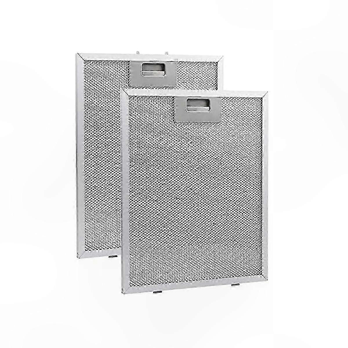 2-Pack Aluminum Grease Filters for Kitchen Ventilation Systems