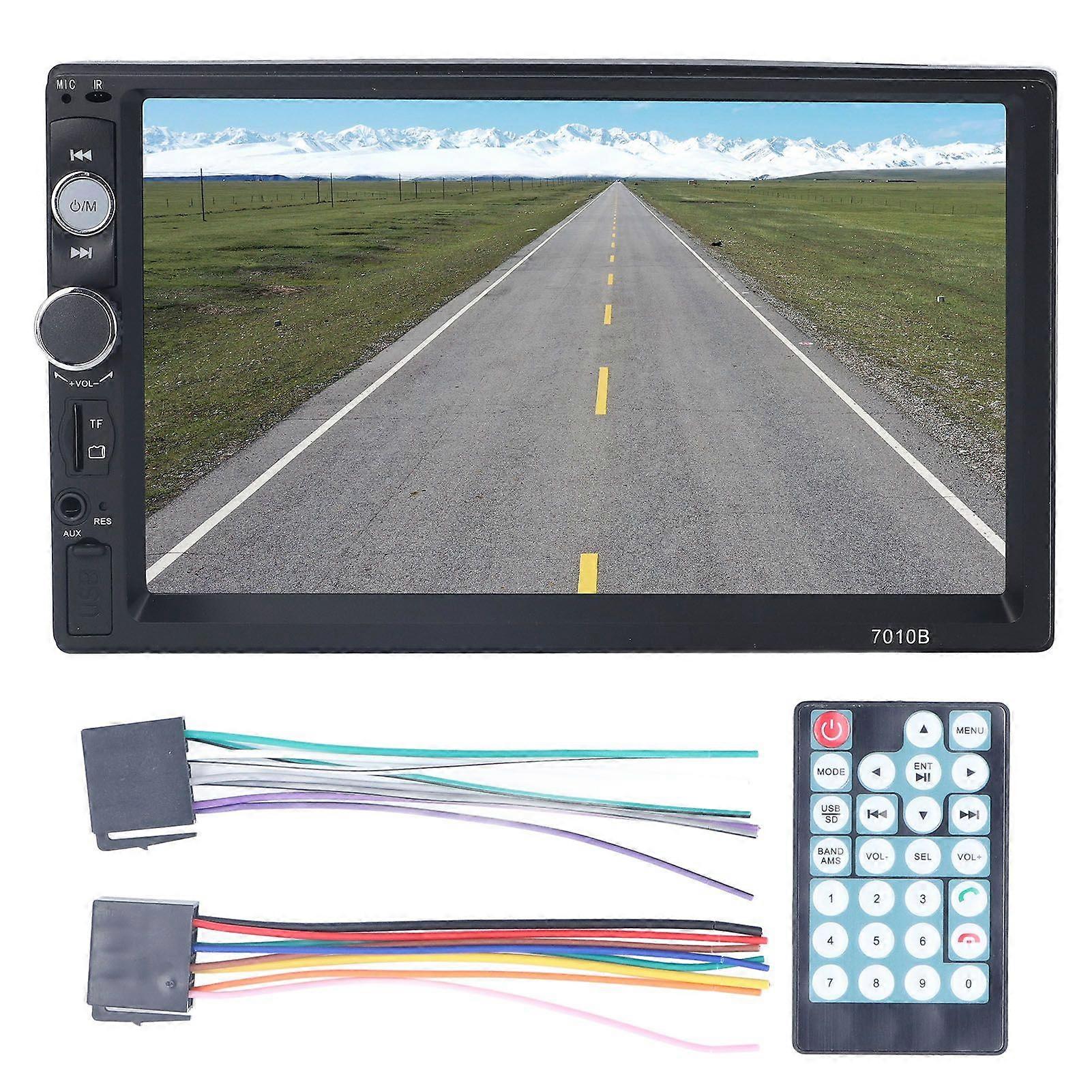 2Din Car Stereo Radio 7in Touch Screen Mirror Link Bluetooth MP5 Player USB FM Receiver
