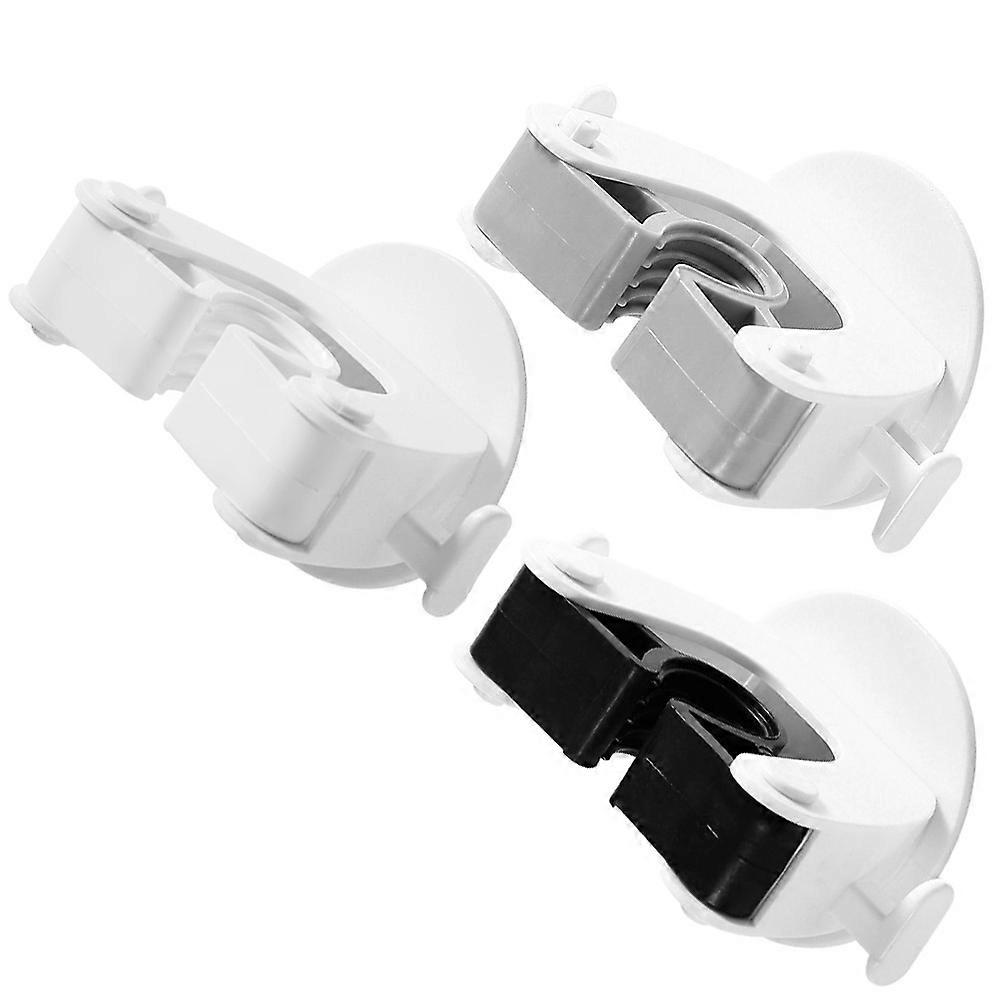 Wall Mounted Mop Hanging Hook Broom Holder for Storage 6Pcs