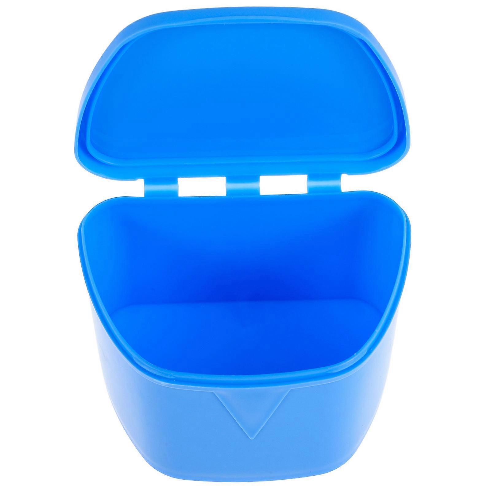 Teeth Braces Storage Box for Oral Maintenance 4Pcs Plastic Retainer Case