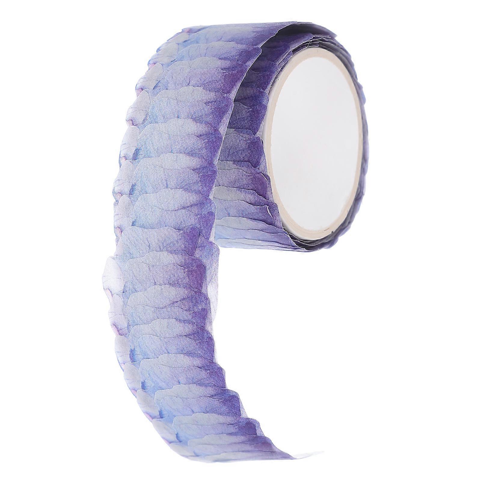 Washi Tape Petal Washi Masking Tape for DIY Crafts with Clematis Stickers
