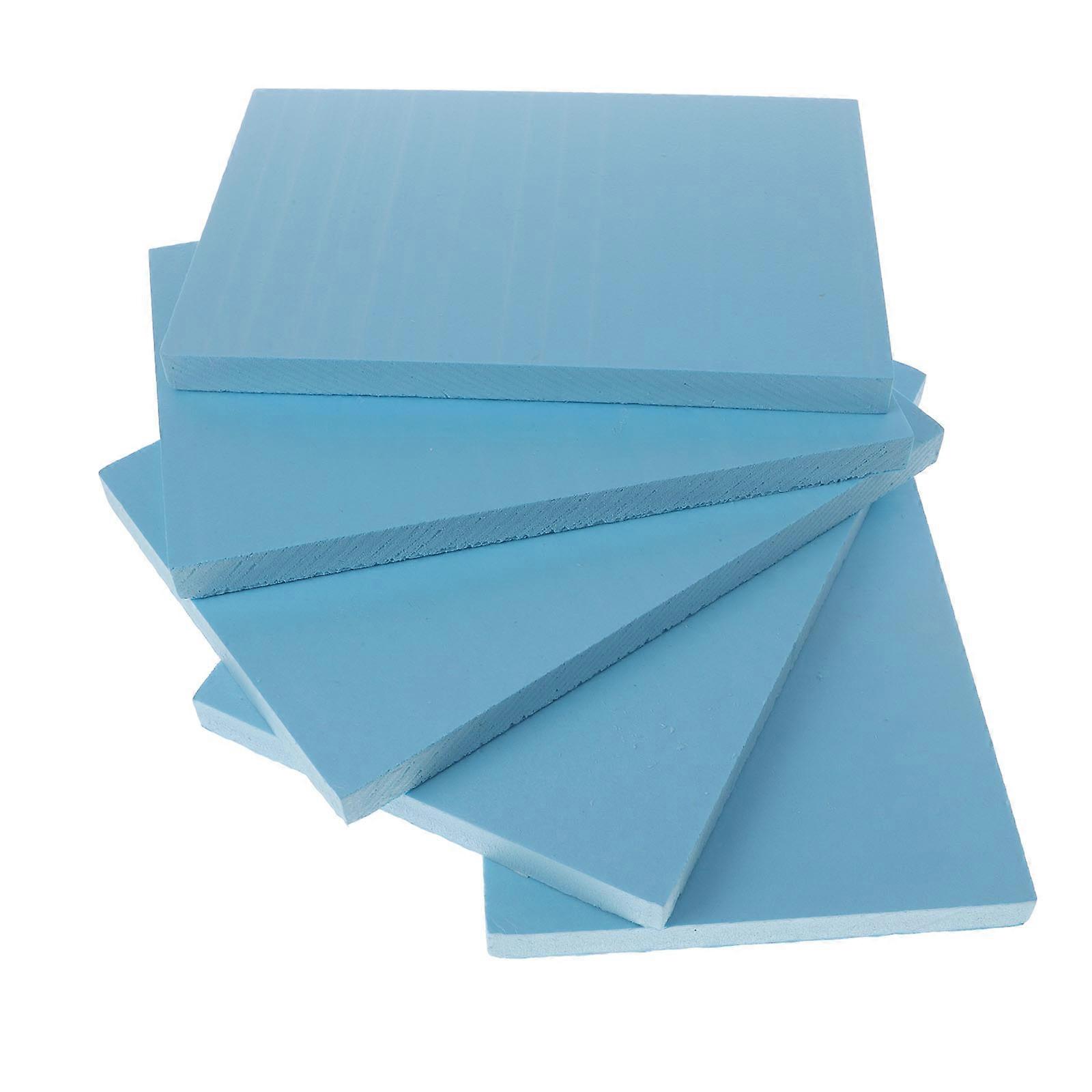 Sky-Blue Foam Board for DIY Crafting Foam Material 3Pcs