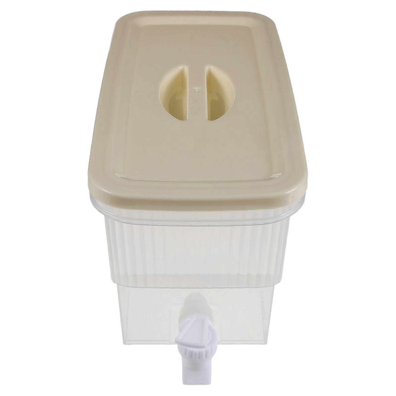 Iced Tea Beverage Dispenser Plastic Drink Dispenser For Kitchen Use With Versatile Storage Features 1Pcs