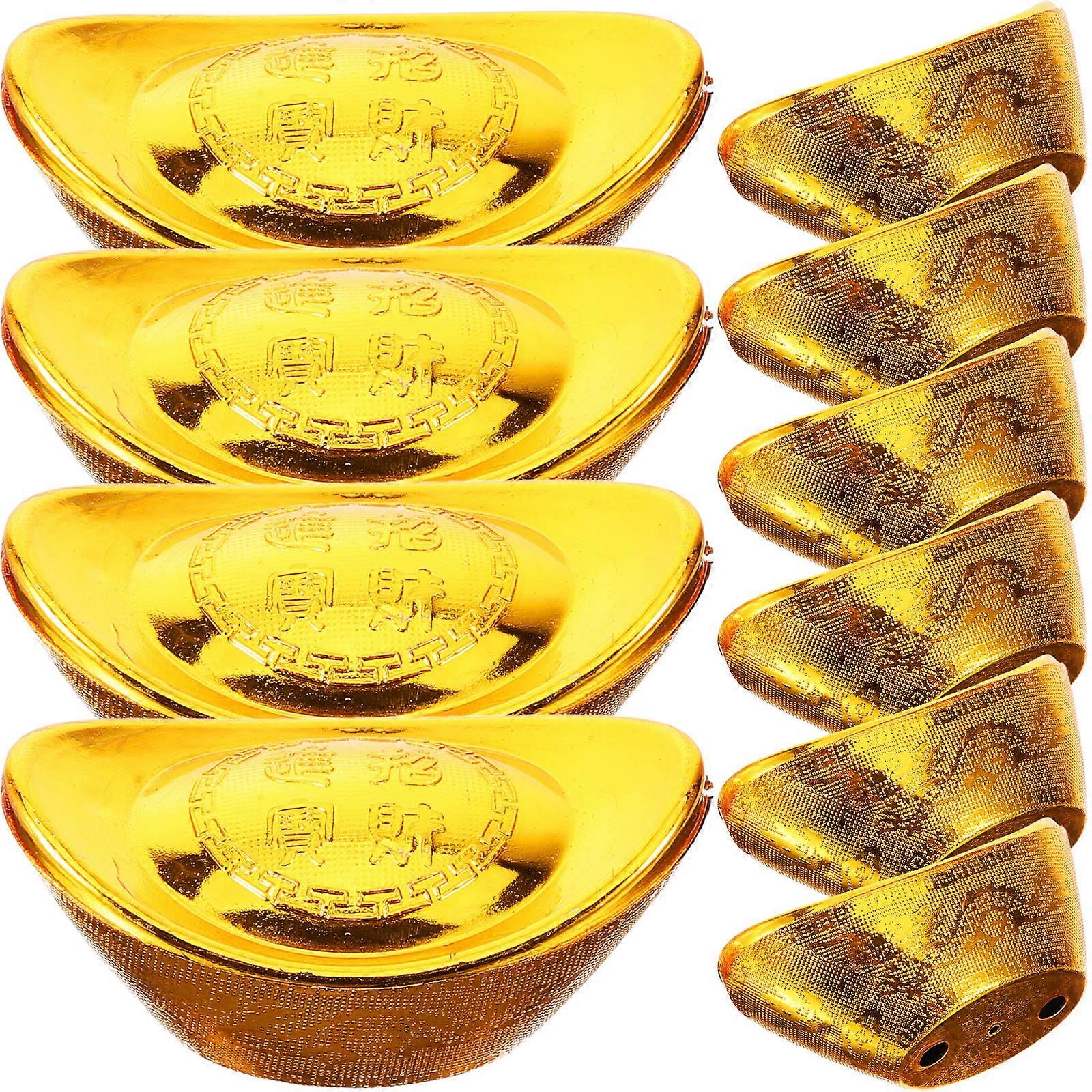 Golden Plastic Decor Candy Box for 24Pcs