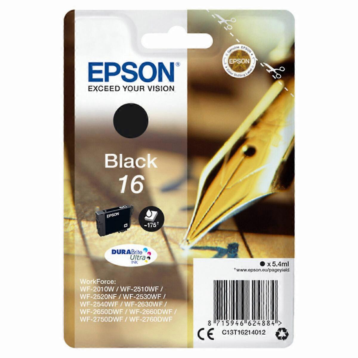 Original Ink Cartridge Epson 16 Black