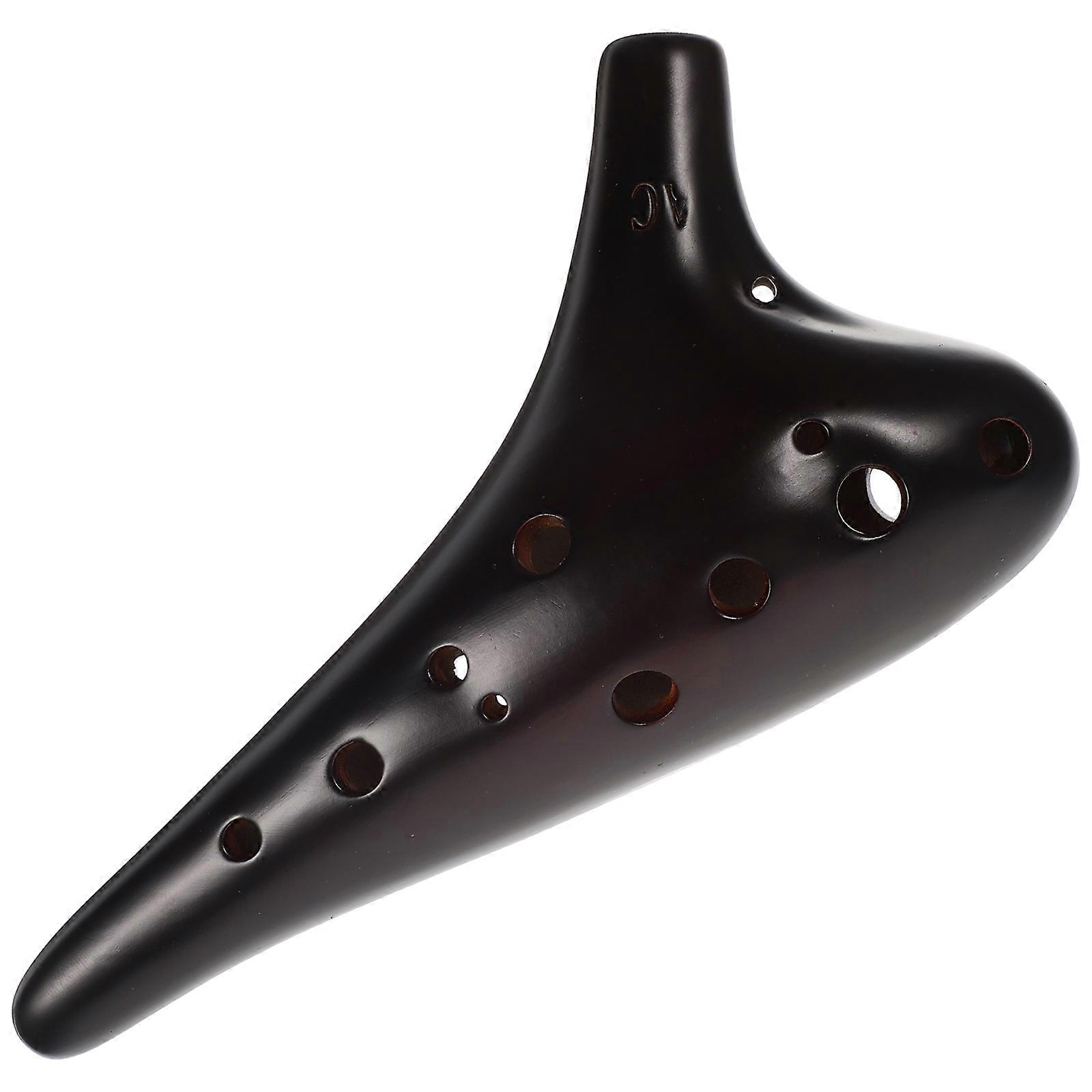 Alto Ocarina Musical Instrument For Beginners And Music Lovers Portable Fun 2 Sets Assorted Color