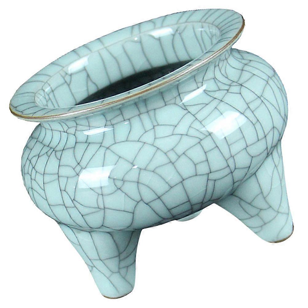 Ceramic Incense Holder Incense Burner for Home 2Pcs Light Green Set