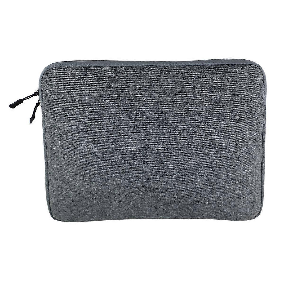 Computer Bag Storage for 2Pcs Waterproof Shockproof Grey Laptop Pouch