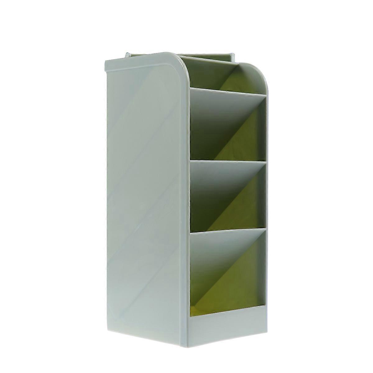 Makeup Brush Storage Container Diagonal Pen Holder for Storage 2Pcs