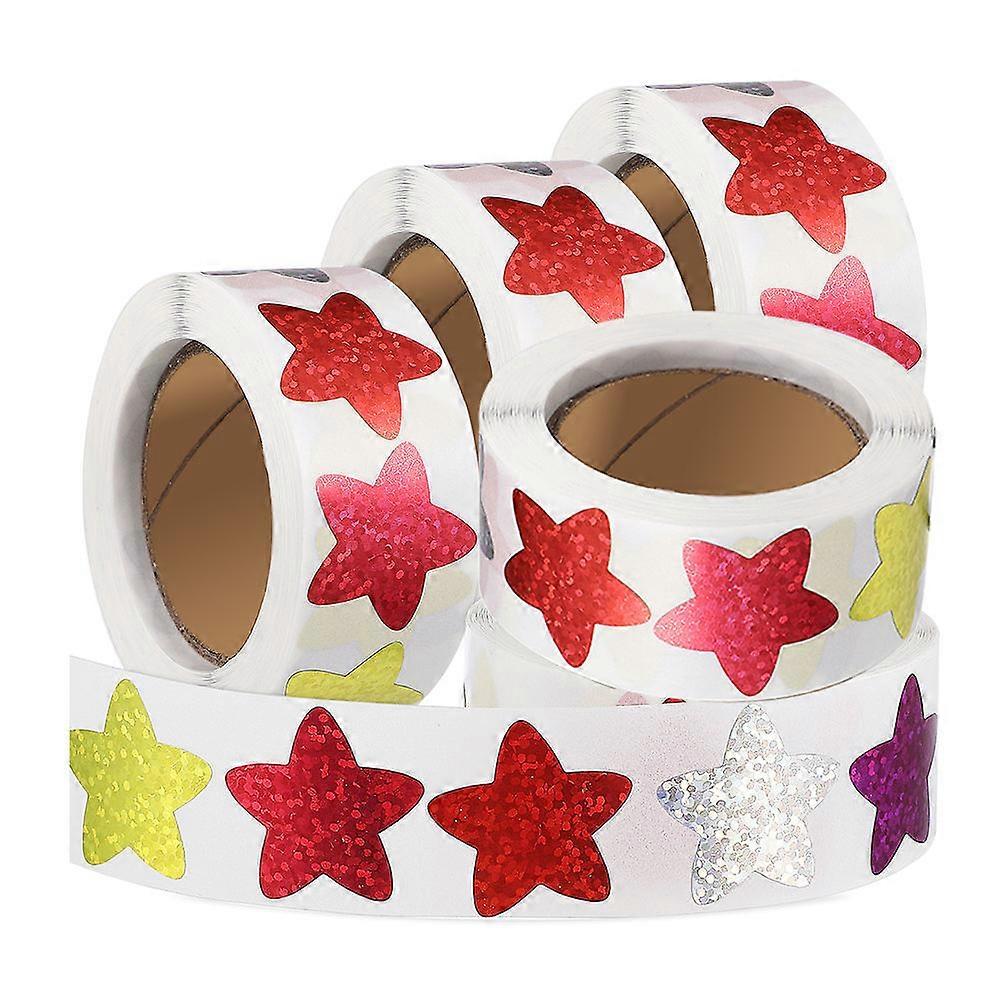 Teacher Star Stickers 10 Rolls Reward Stickers Motivational Stickers For Educators School Use Adhesive Multi Colored Tiny Stickers