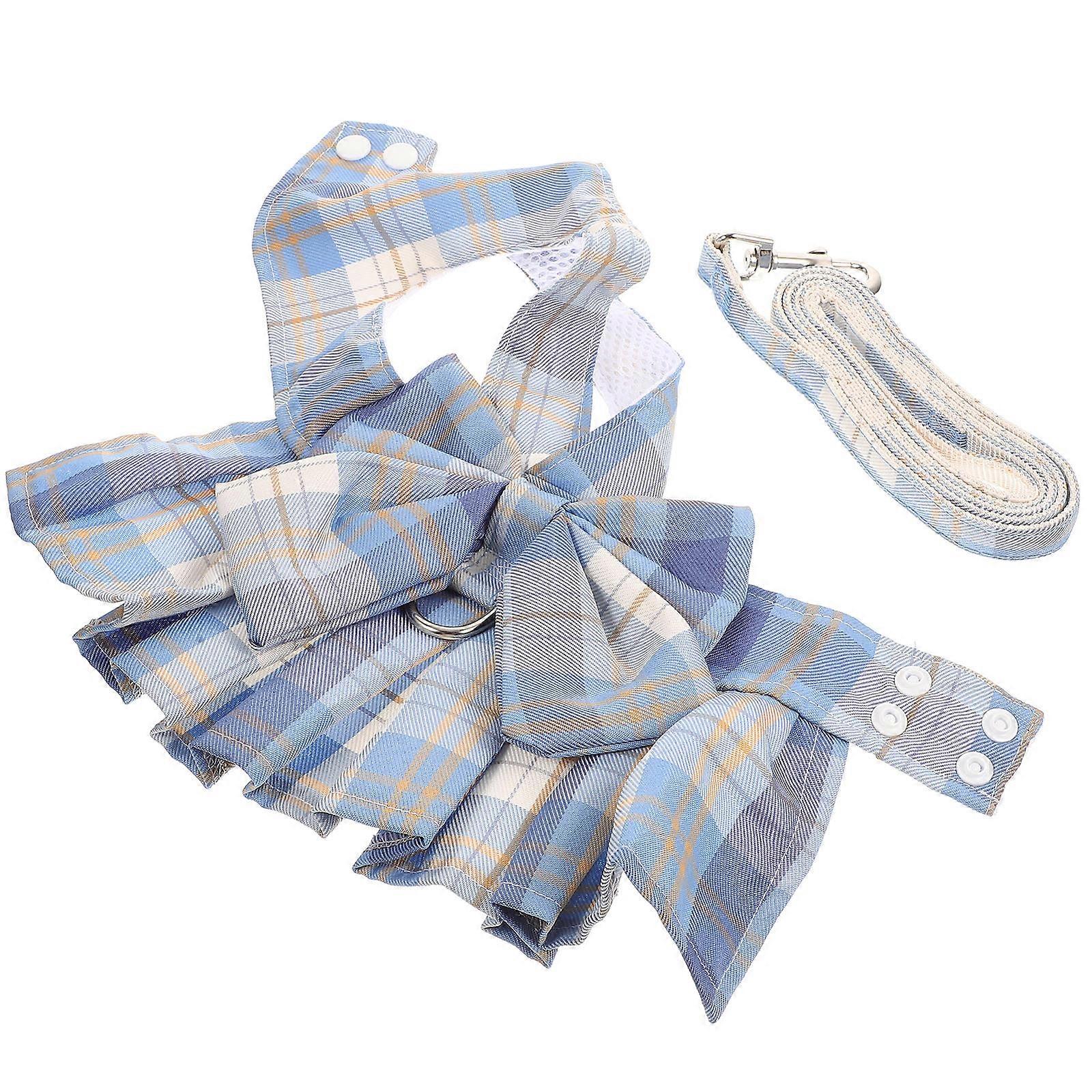 Rabbit Leash Bow Design Small Pets Harness Set 4Pcs for Comfort Walking