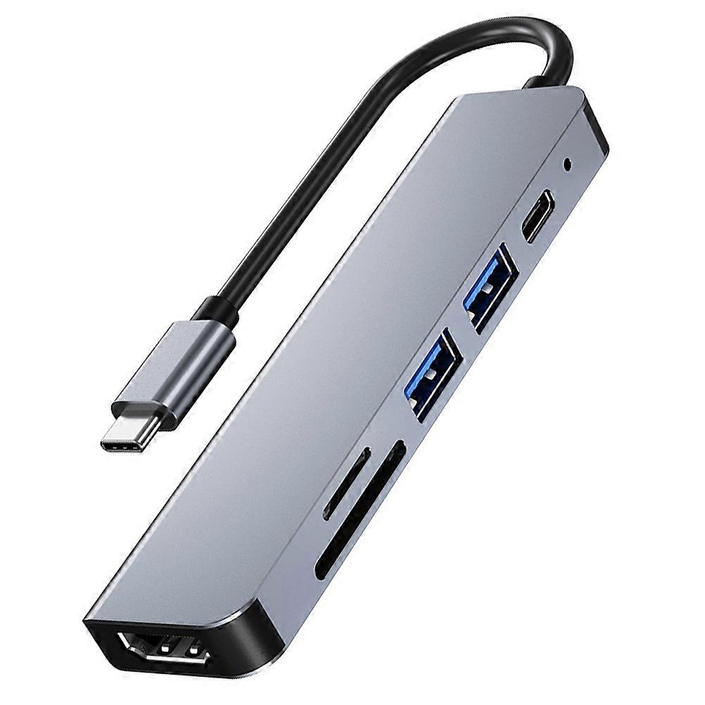 USB Splitter 6 Port USB Hub Function 2Pcs for Laptop Computers
