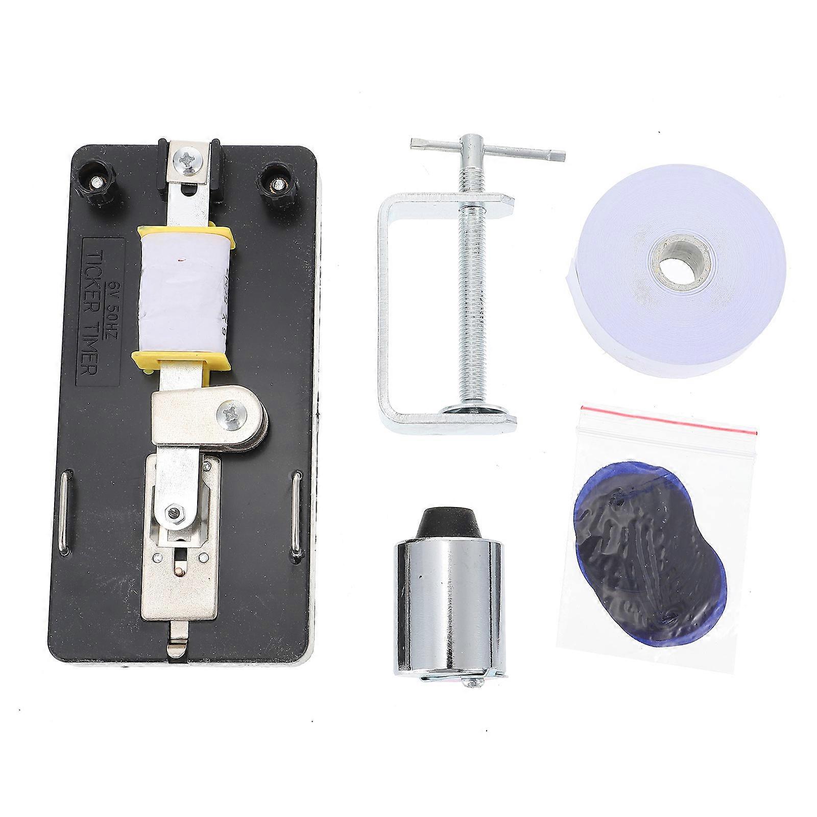 Physics Acceleration Apparatus Electromagnetic Dotting Timer with 6Sets