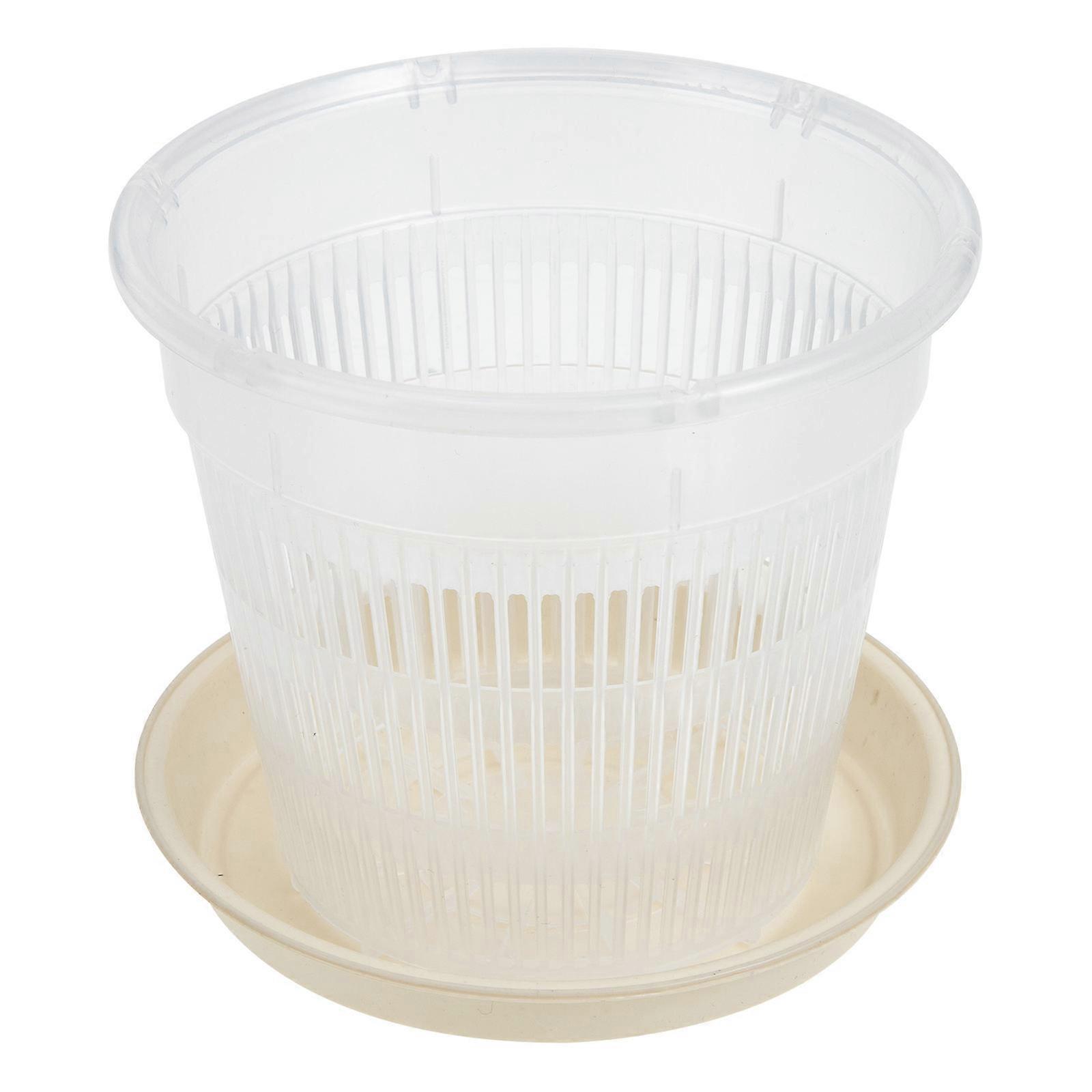 Plastic Root Control Flowerpots for Gardening Use Breathable 4Sets