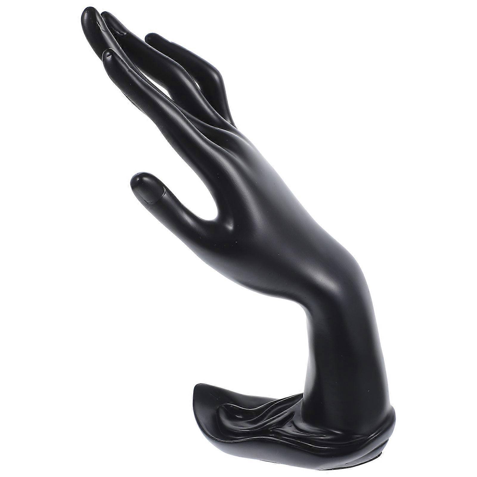 Ring Display Stand Resin Hand Model for 4Pcs Jewelry Display