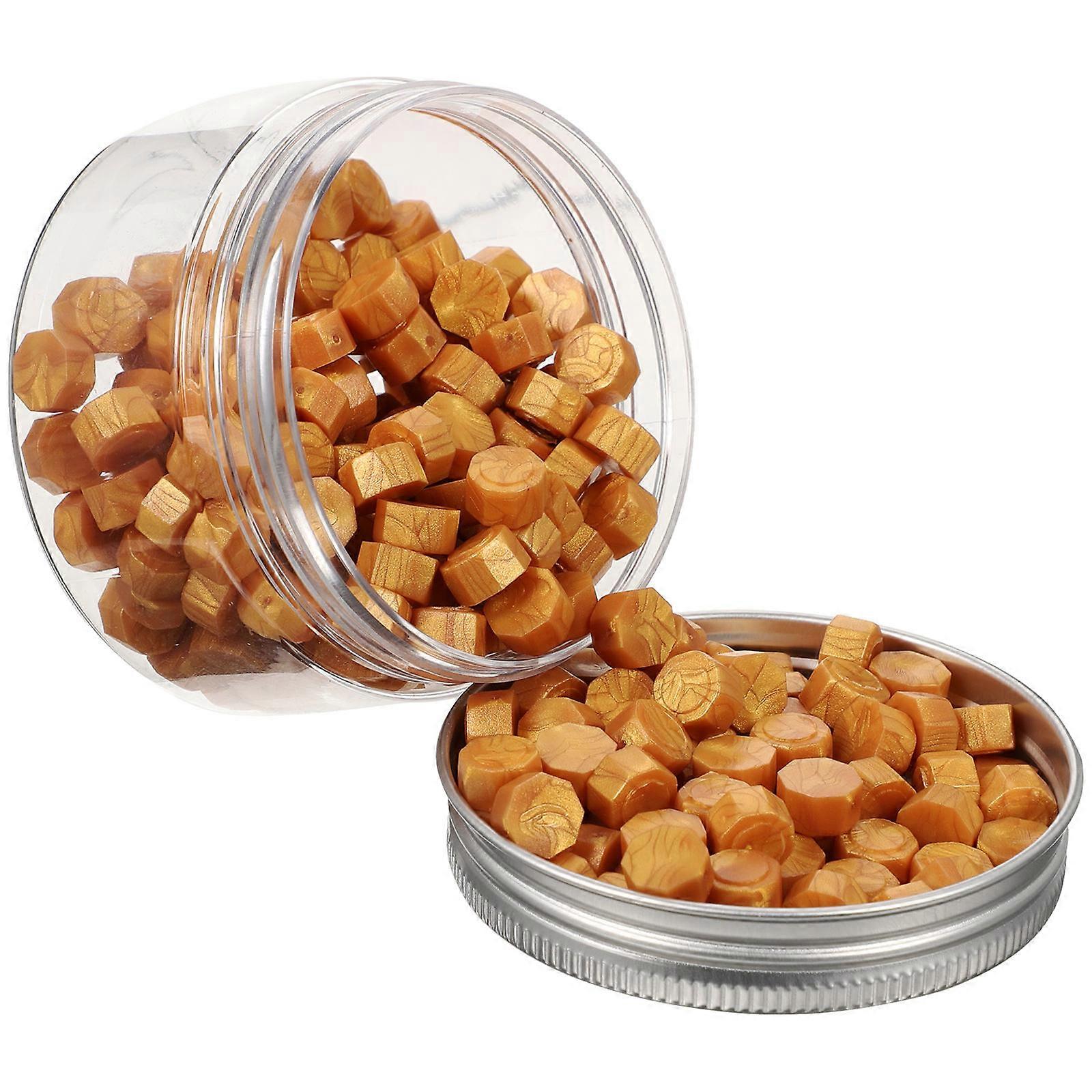 1000 Pcs Seal Beads Octagon Shape For DIY Craft Projects Sealing Manuscripts Cards And Envelopes Smokeless And Quick-drying