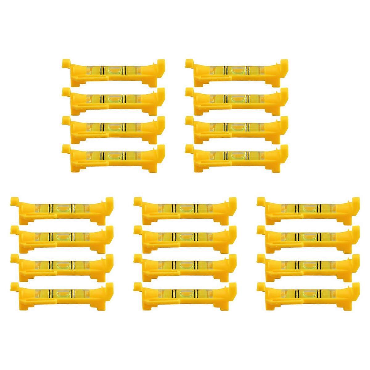 4Pcs String Level Hanging Line (Yellow)