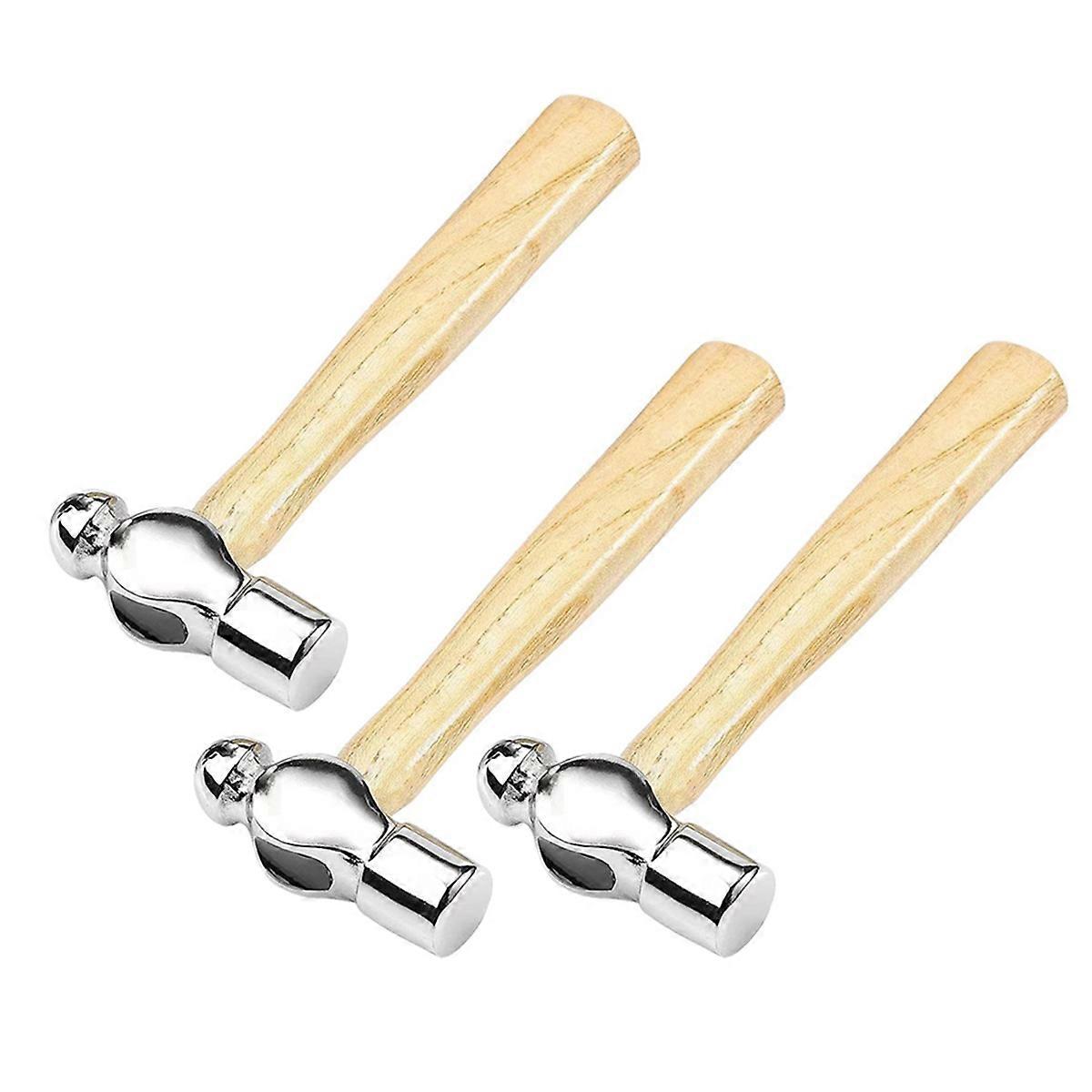 Wooden Handle Round Hammer Home Installation Small Hammer