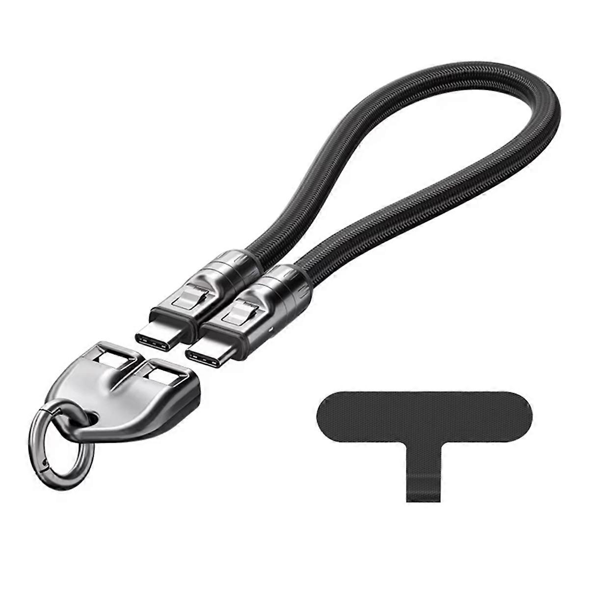 240W Pd3.1 Data Cable Type C to Type C Fast Charging Cord,Black