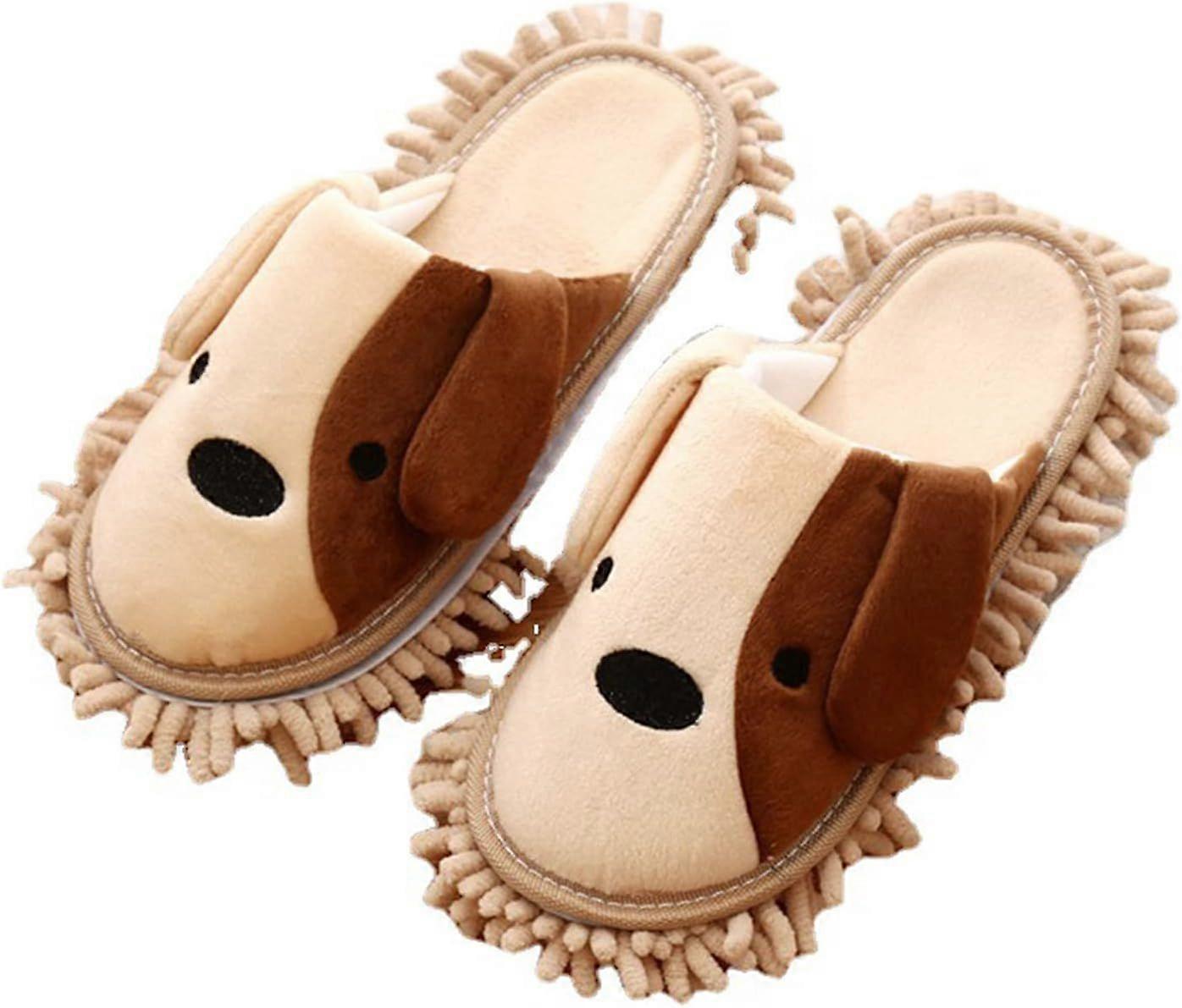 Microfiber slippers for mopping the floor