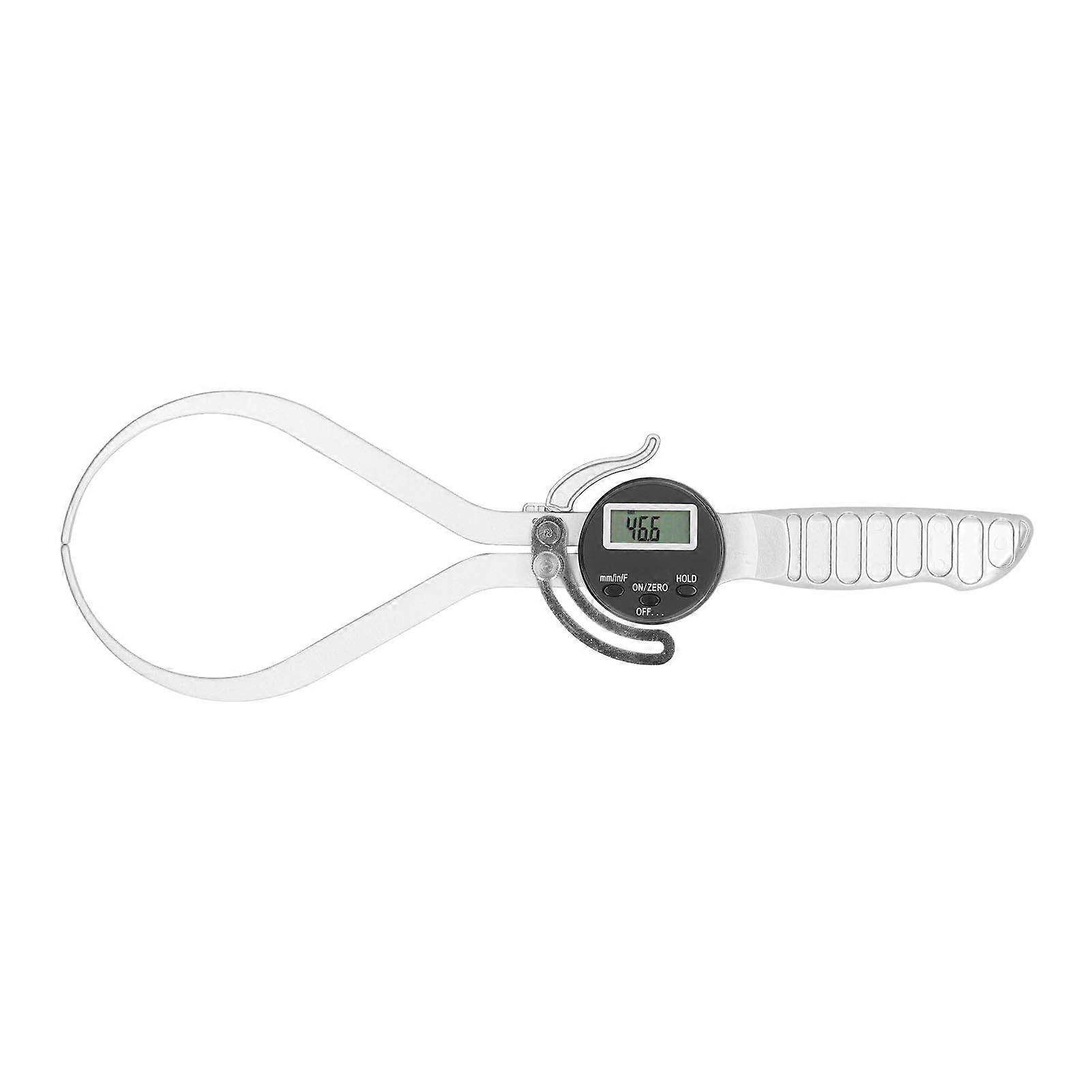 Digital Thickness Gauge 0 to 200mm Measure Range Unit Conversion Thickness Meter with Handle Lock Screw for Plate