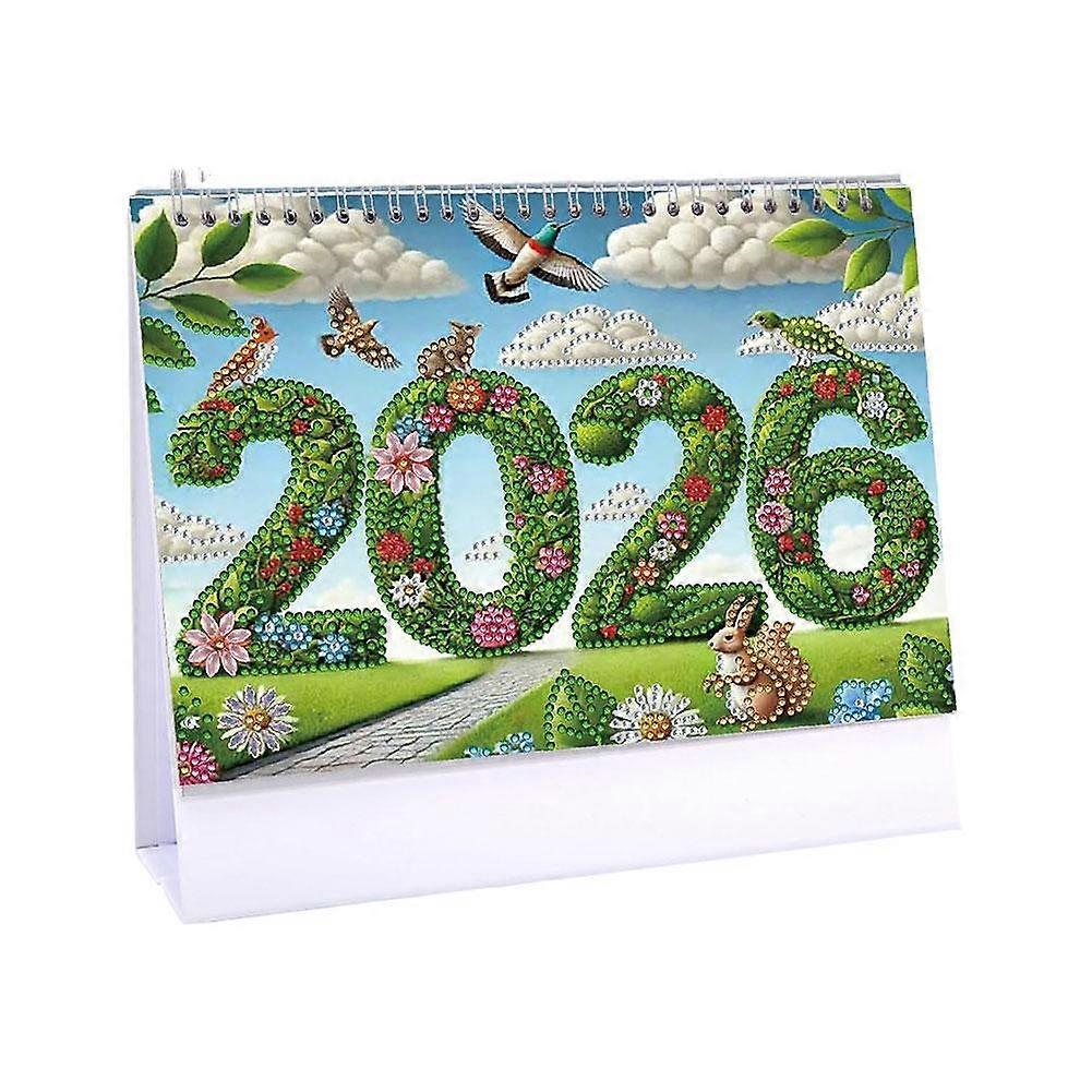 2026 DIY Painting Calendar Creative Art Craft Kit with Tools Ideal Gift for All Ages
