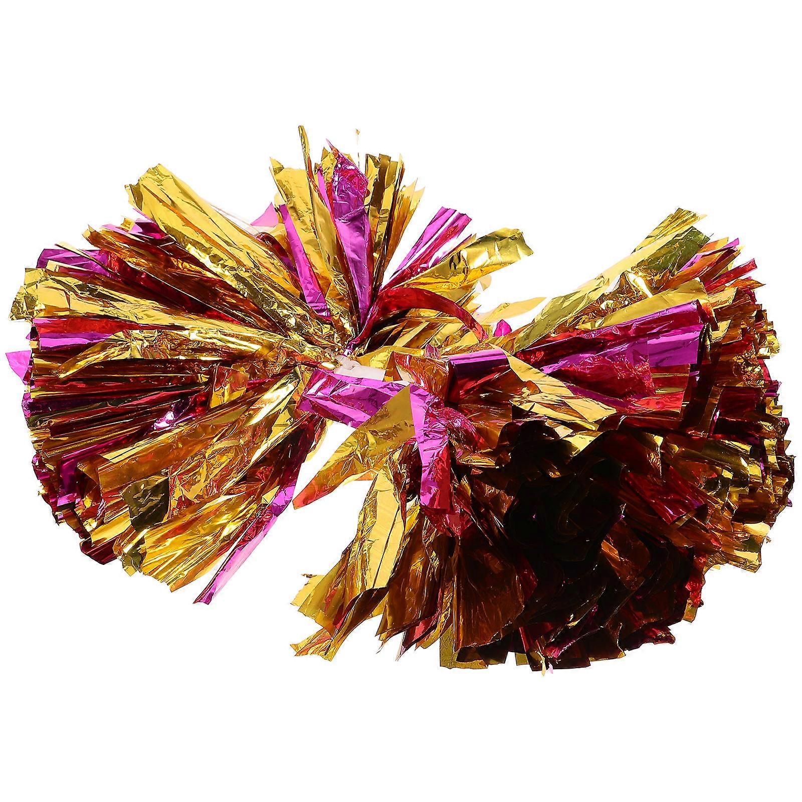 Cheerleader Pompom Visual Stimulation Accessories For Dance Competitions 34x27.5cm Style 1Pack