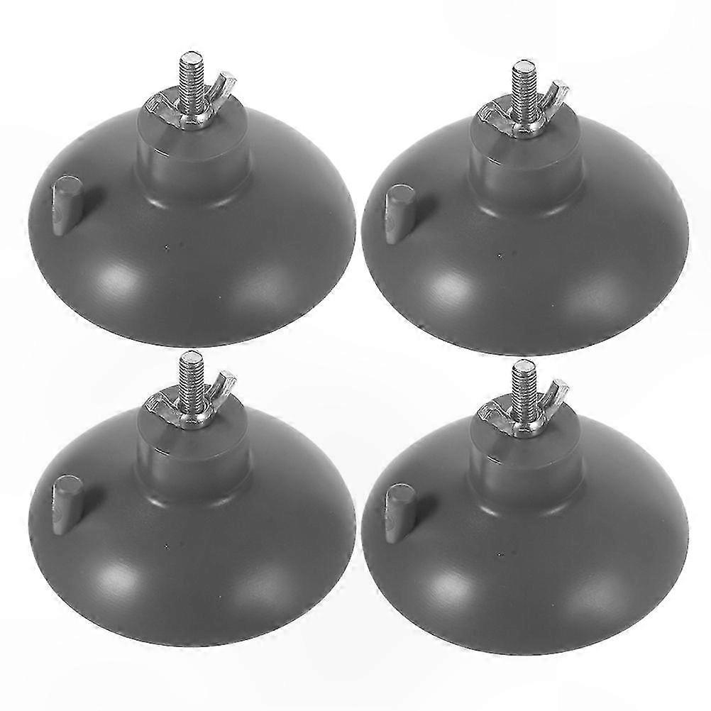 4-Pack Plastic Suction Cup Set for Kitchen Tools