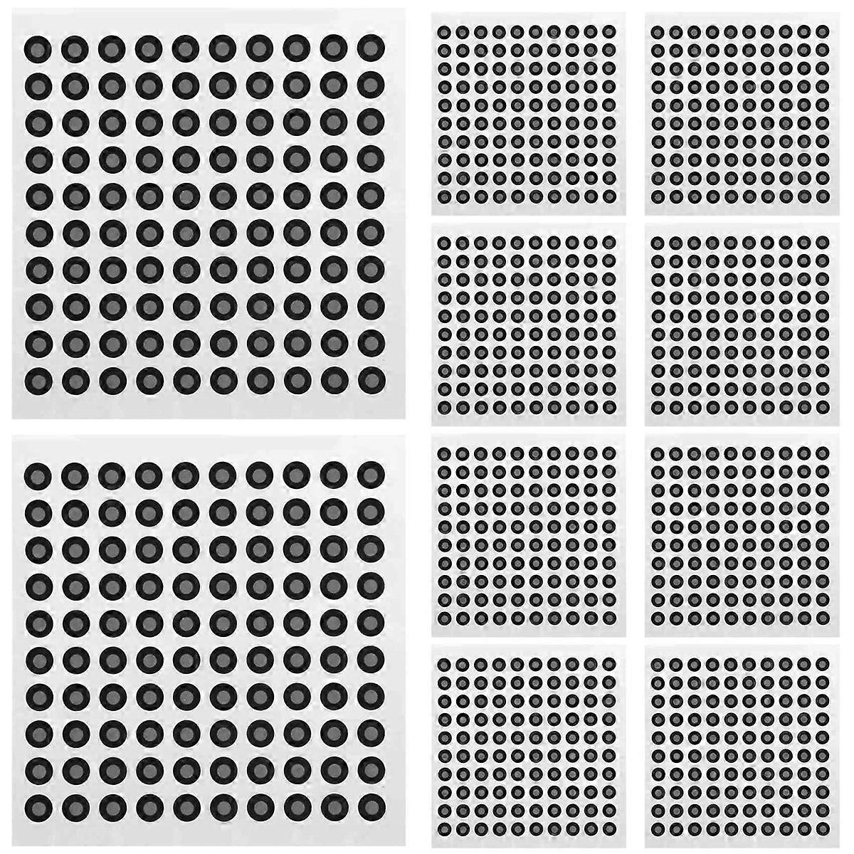 1000 Points 3D Scanning Mark Points Hand-Held 3D Scanner Reflects the Target Point Inside 3 Outside 