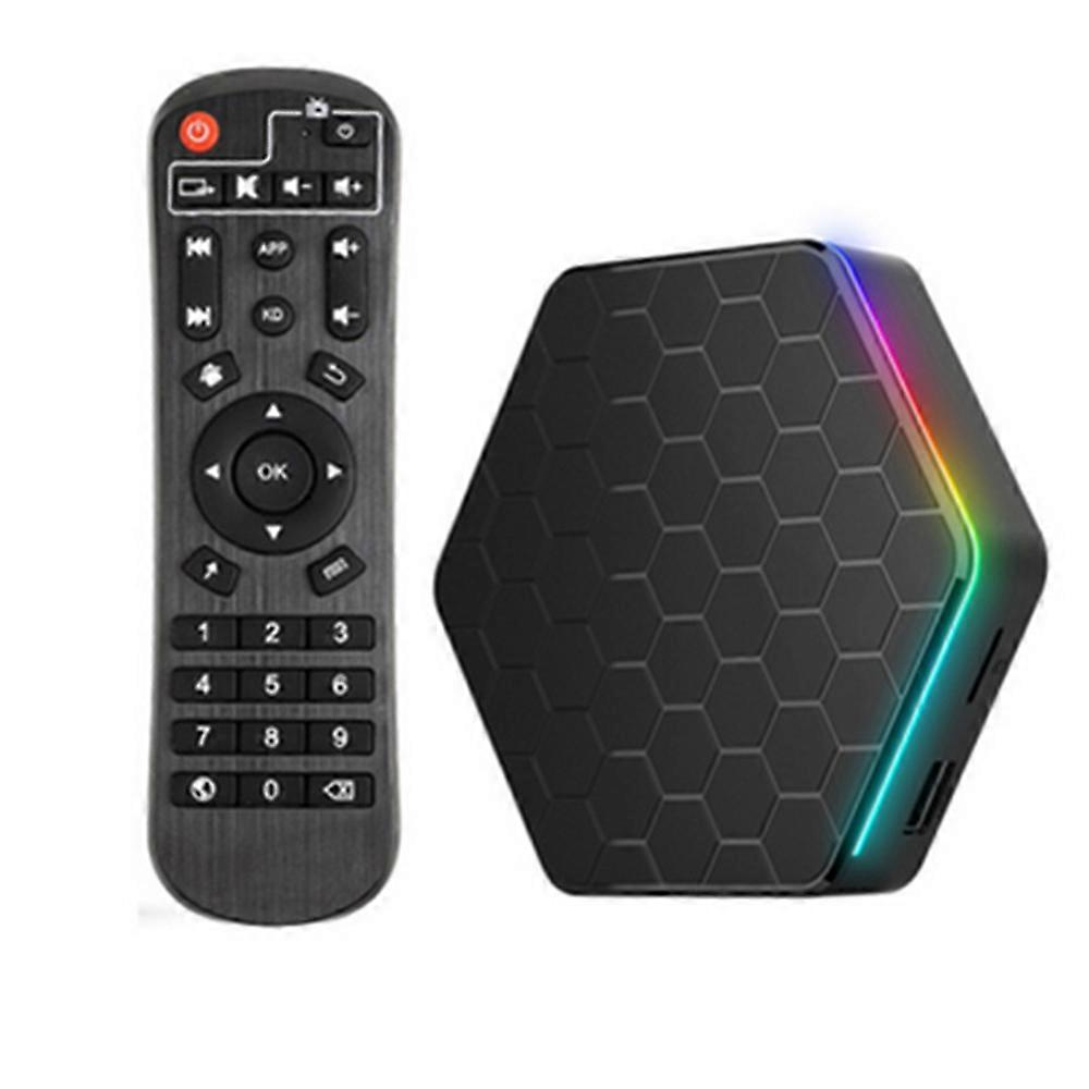 Android 12 TV Box T95ZPLUS-H618 4+64GB Noir 106x106x23mm
