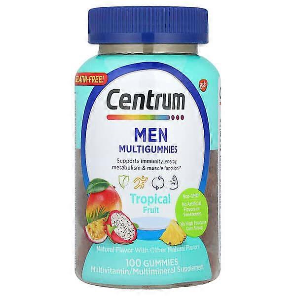 Centrum, Men Multigummies, Tropical Fruit, 100 Gummies