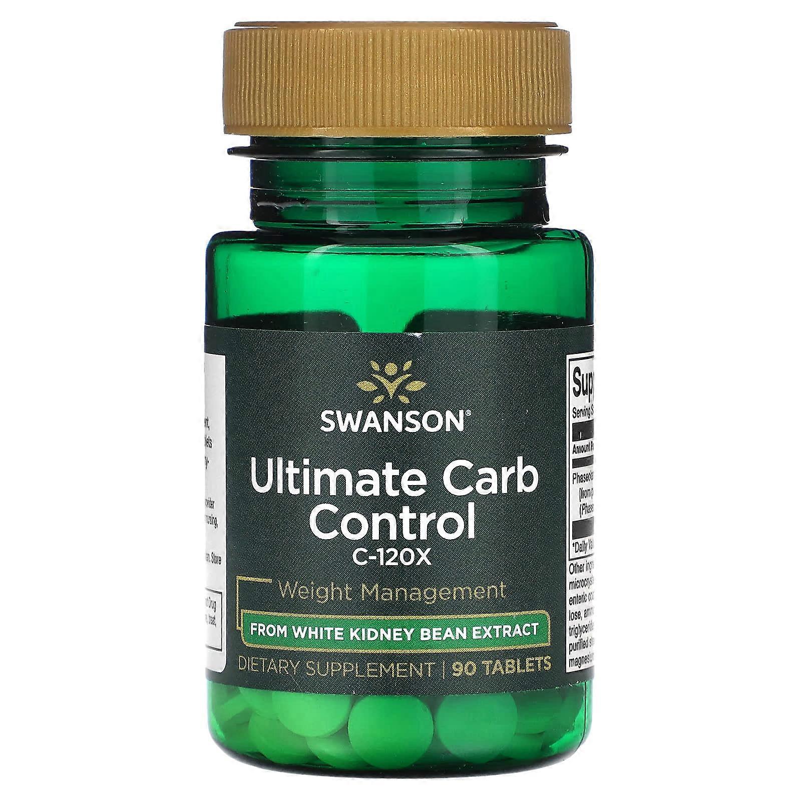 Ultimate Carb Control C-120X, 90 Tablets