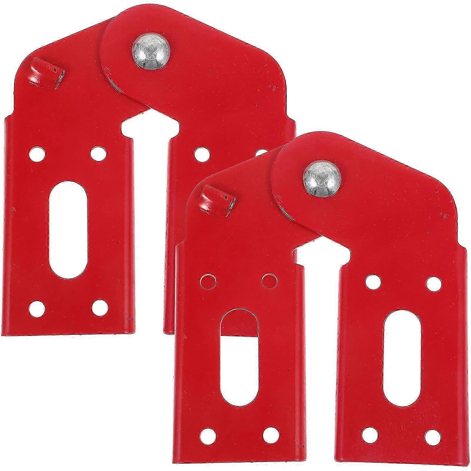 Ladder hasp hinge for attic stairs - 2pcs folding joint connector