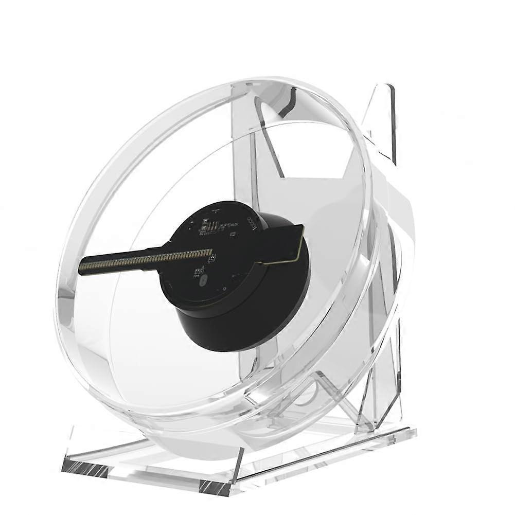 3D Fan Hologram Projector Remote Display For Images And Video For Restaurants And Homes