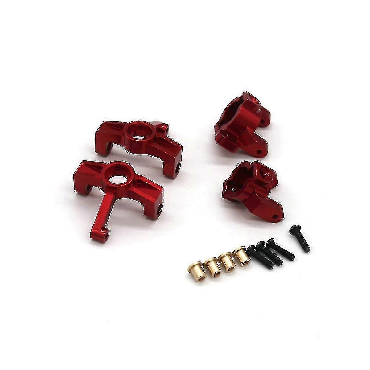 2025 Metal Steering Block C-hub Carrier Set For Fms 1/10 Mashigan Yj 1/6 1941 Mb Willys Rc Car Upgrade P