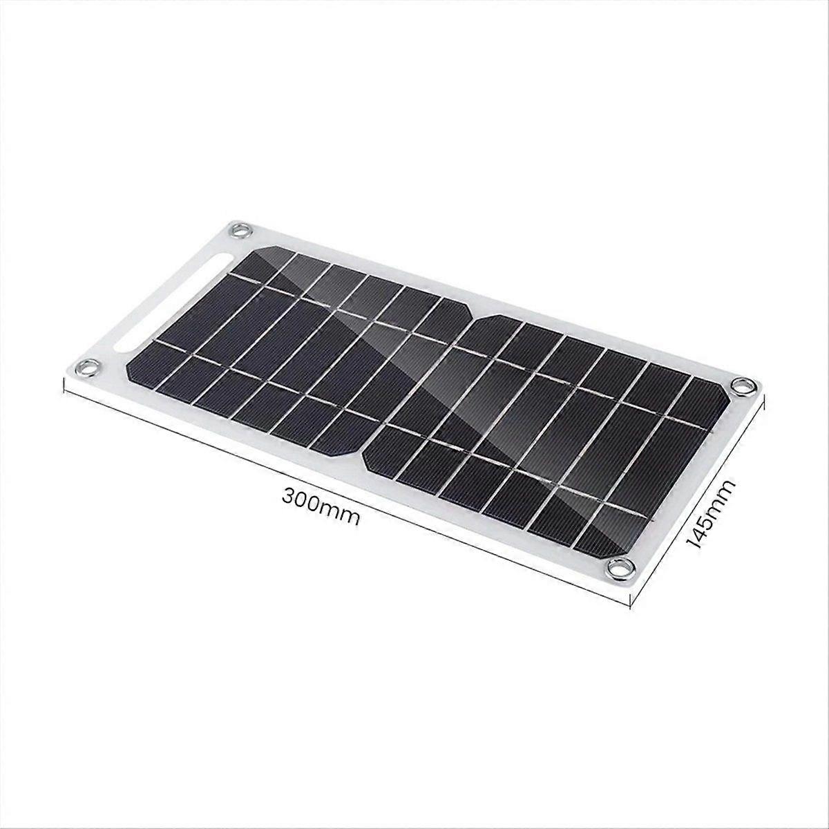 6W Solar Panel Outdoor Hike Battery Charger System Solar Panel Kit