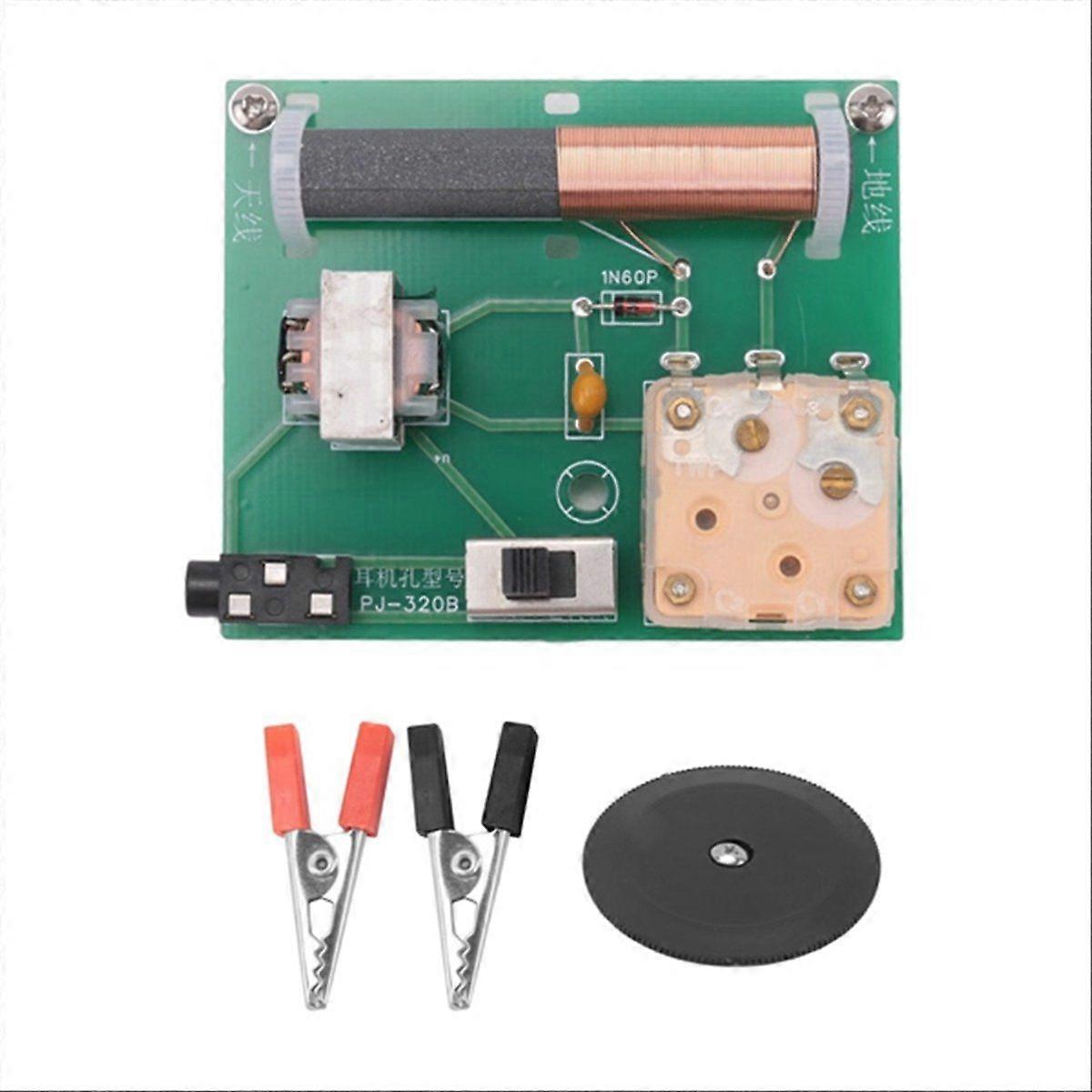 Crystal Radio It Has an Impedance Matching Transformer Can Receive Radio Signals Normally DIY Radio