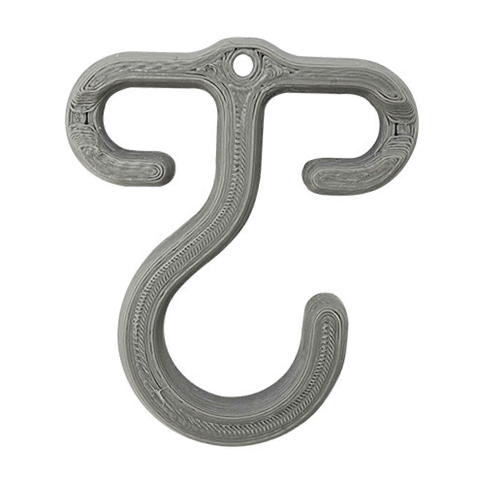 1/5Pcs Outdoor Hook Easy Installation Rust-Prevention Hanging Hook Strong Load-Bearing Deform-resistant Hook