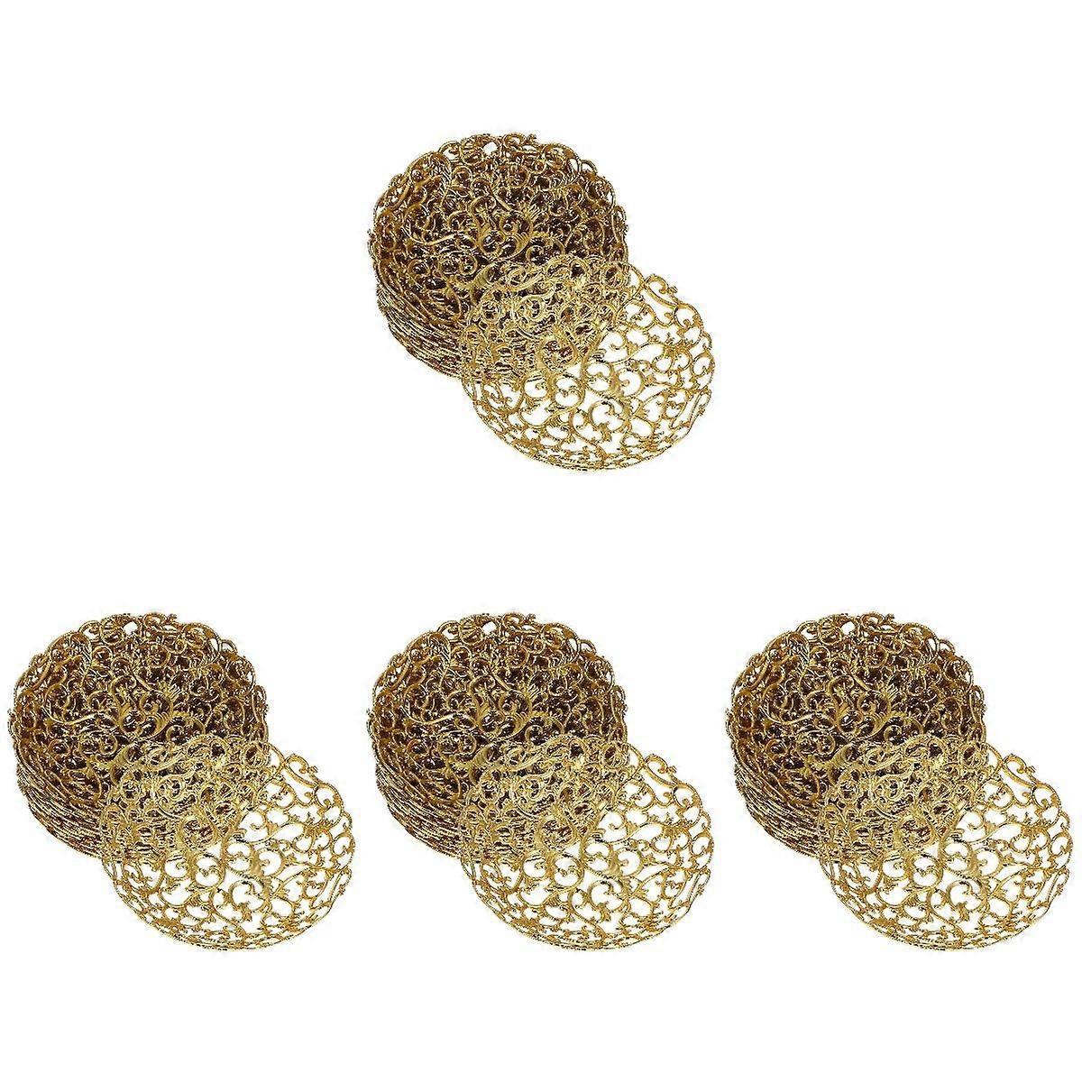 4er-Set Mini-Dessertteller, Snackteller, Servierteller für Zuhause