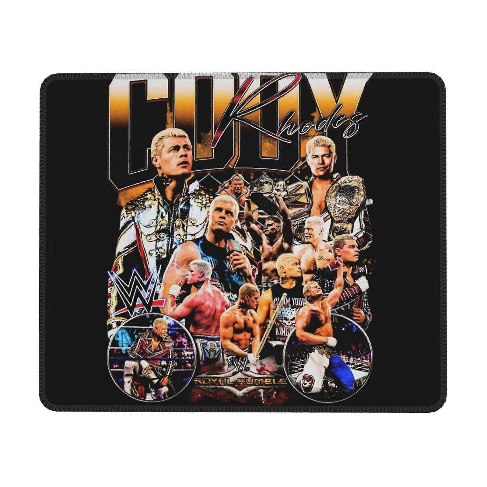 Cody Rhodes Rubber Lock Edge Mouse pad, Office Desk pad, Writing pad, Multi Code Game pad Mouse Pads for Computers Laptop Mouse Mouse Pad