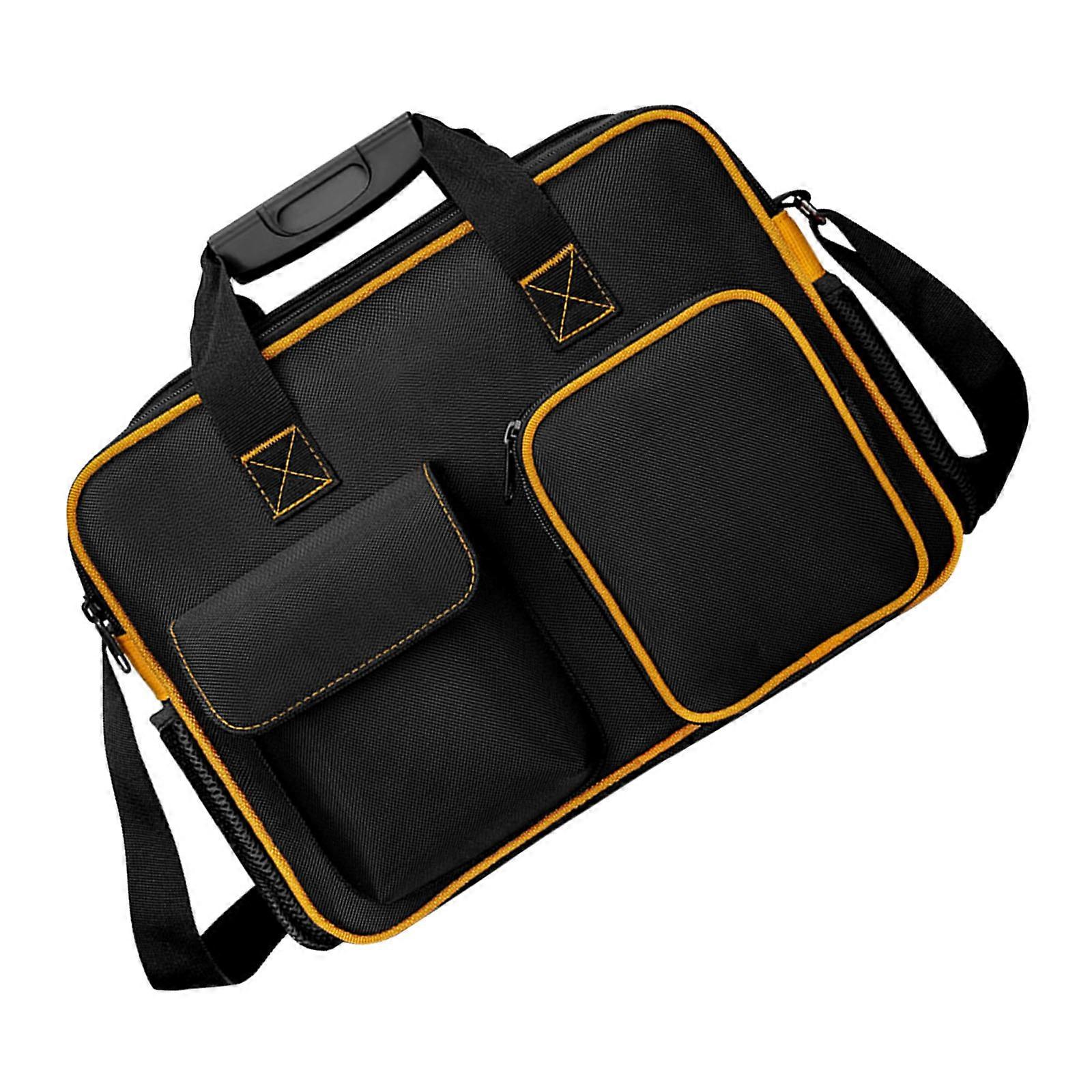 Multifunctional Tool Bag Organizers for Electricians and Maintenance with Multiple Pockets and Adjustable Shoulder Strap Multicolor