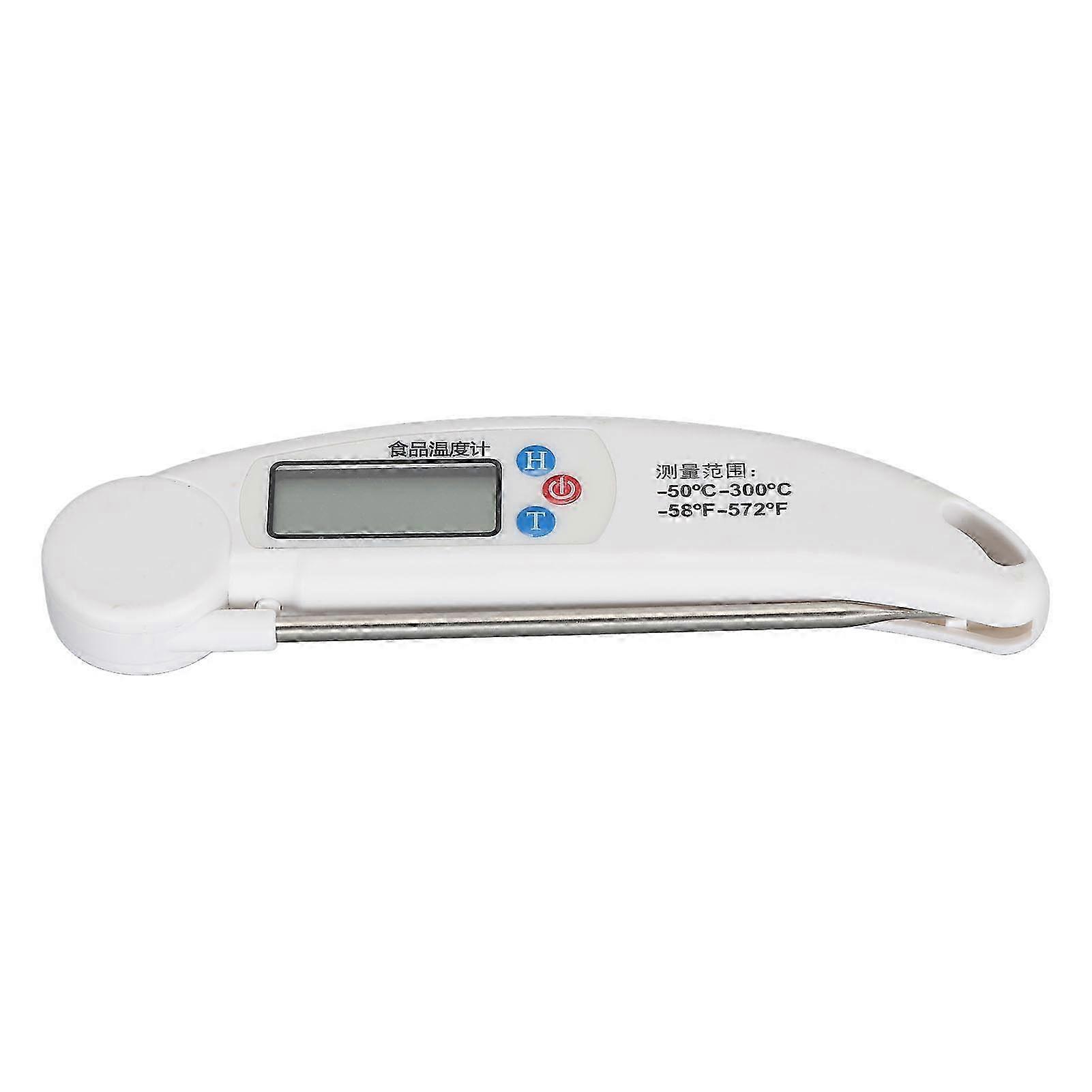 Foldable Probe Kitchen Thermometer for Precise Meat Baking Grilling