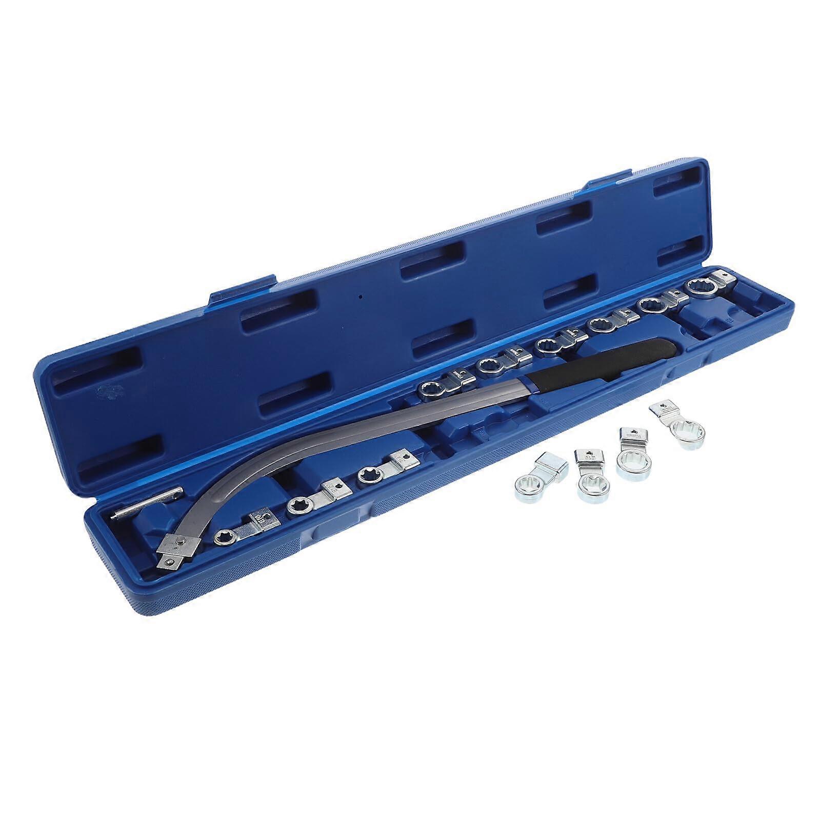 15pcs Auto Mechanic Tools Set For Engine Timing Belt Removal And Installation Adjustable Belt Tensioner Wrench Adapter