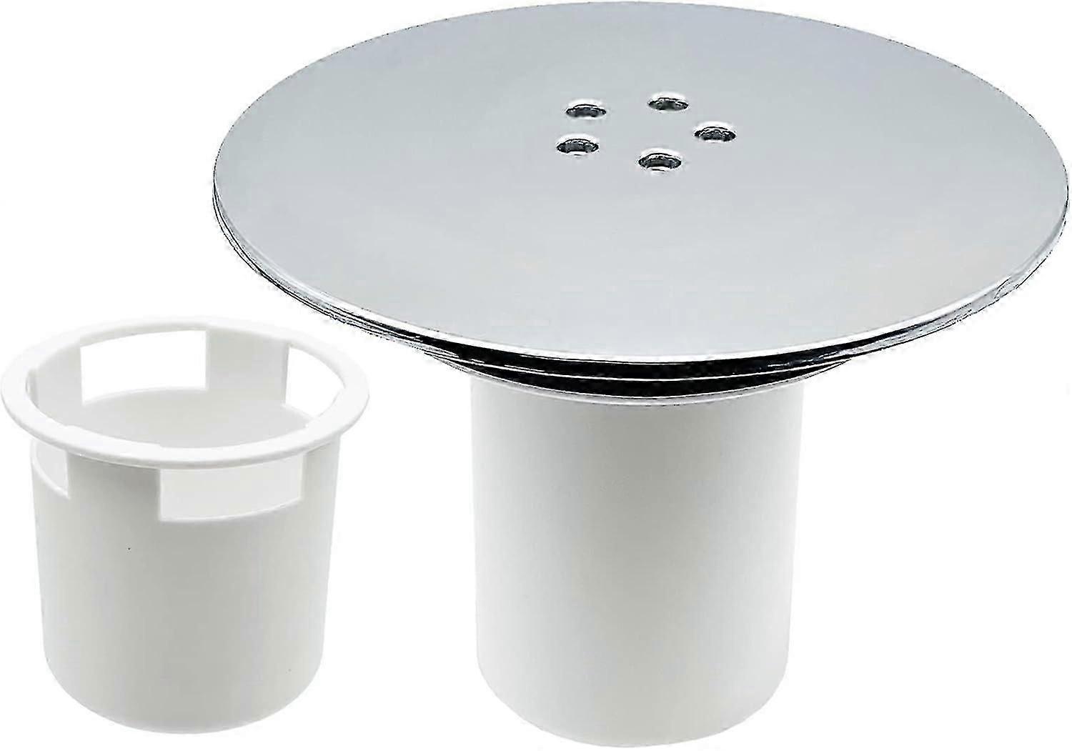 Bruseafløbsdæksel, Bruseafløb, Universal brusevandlås, Bruseafløbsdæksel, Udskiftning af bruseafløbspropdæksel, 90mm/115mm hwySH