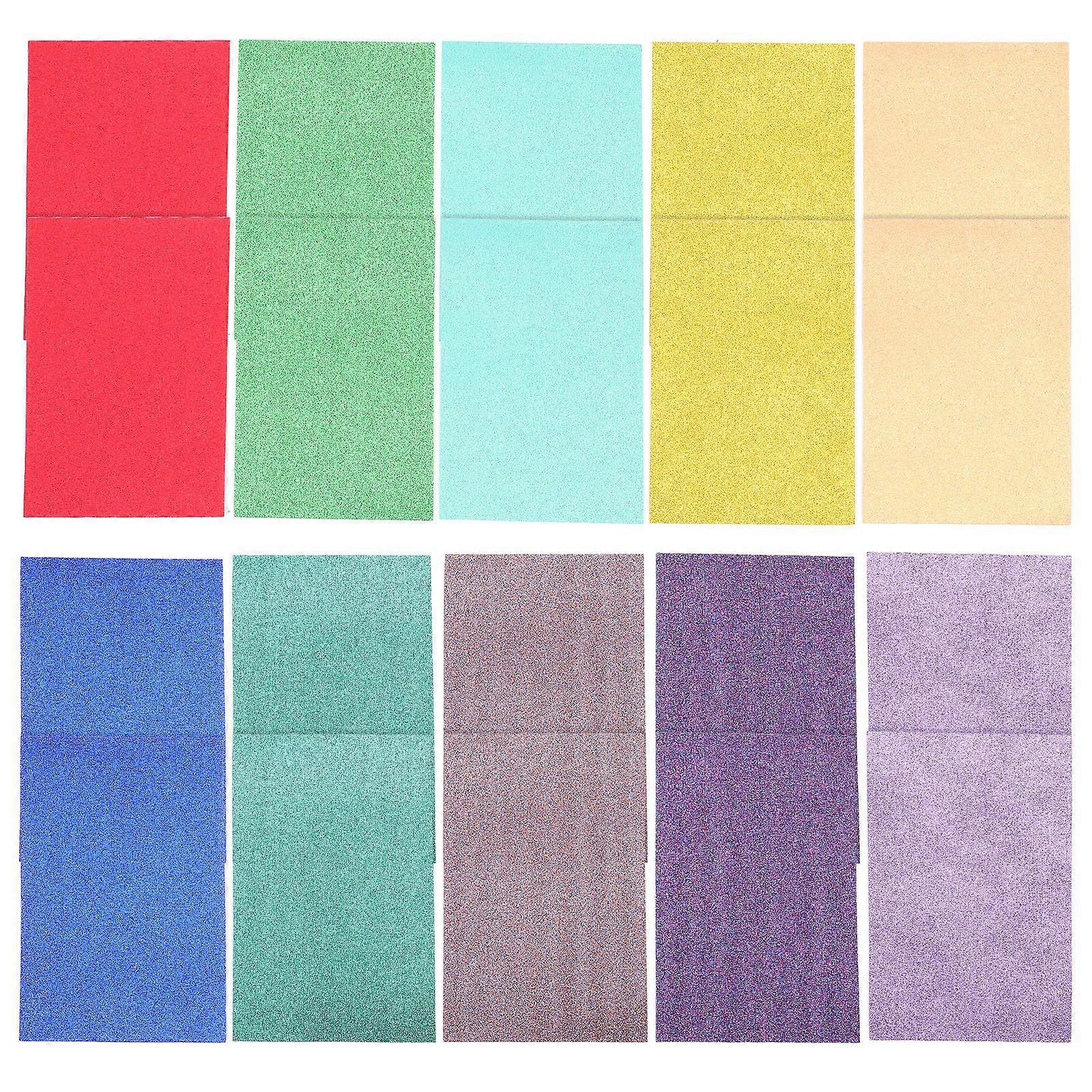 20 Sheets Foam Sheet Craft Foam Sheet Foam Sheets for Crafts Foam Paper Handcraft Foam Sheet