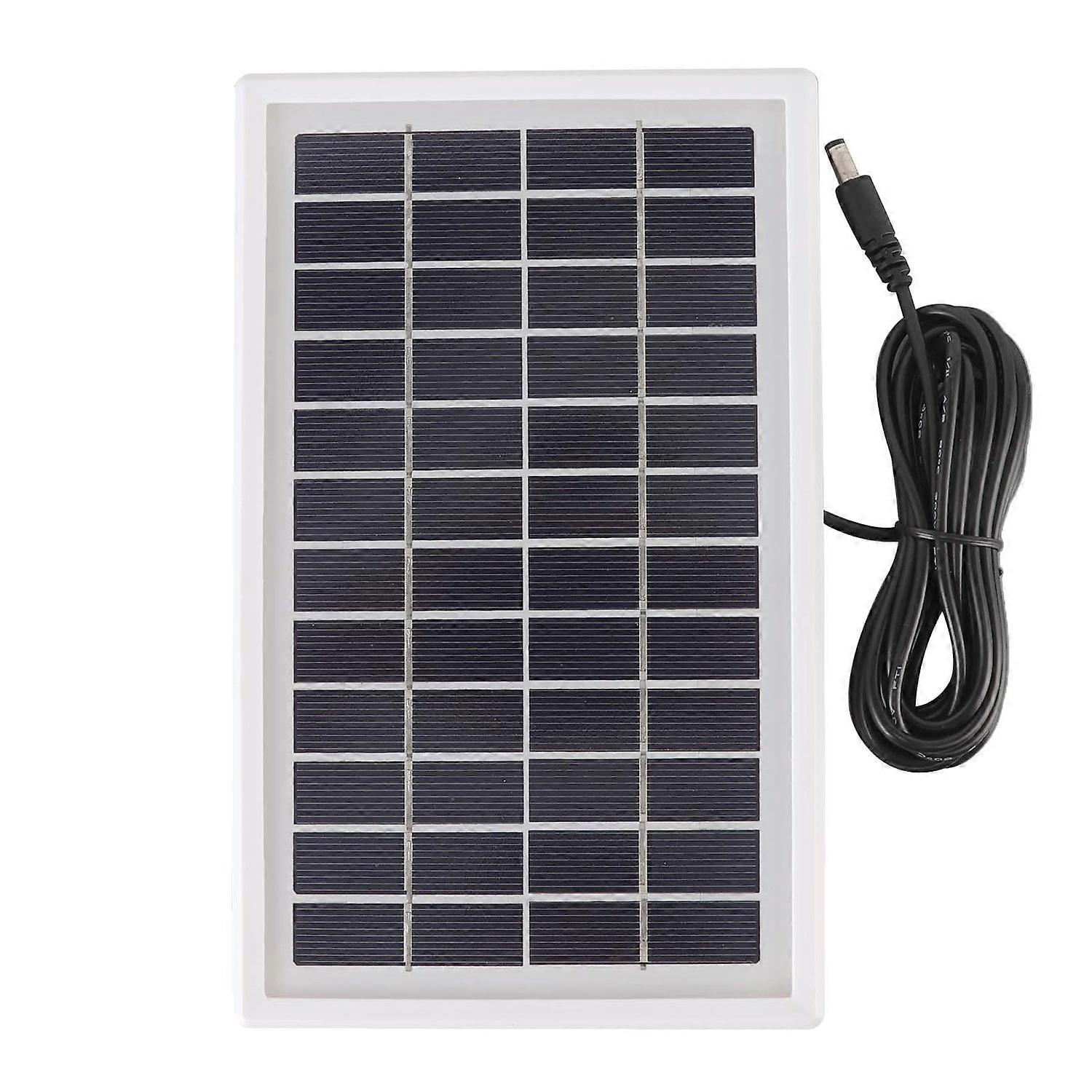 Portable Solar Panel DC 12V 3W High Conversion Efficiency Semi Flexible Solar Cell Panel for Car