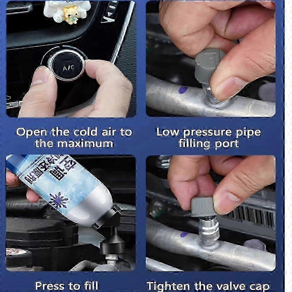 1-3X נוזל קירור לרכב R-134a, נוזל קירור למערכת קירור לרכב, למזגן